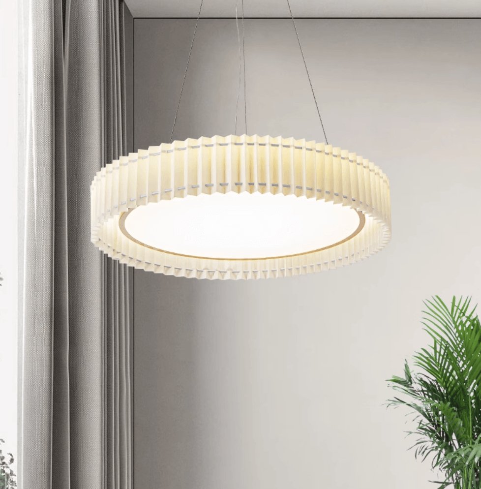 Averise Suspension Lampe en Tissu Confortable