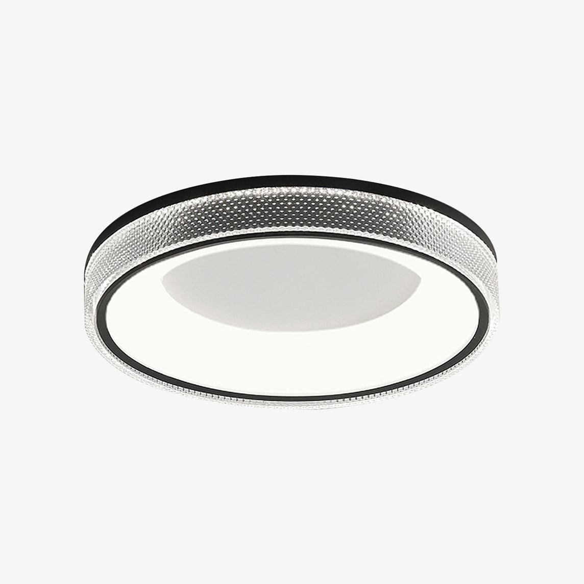 Solara Plafonnier Rond Encastré Minimaliste Chaud