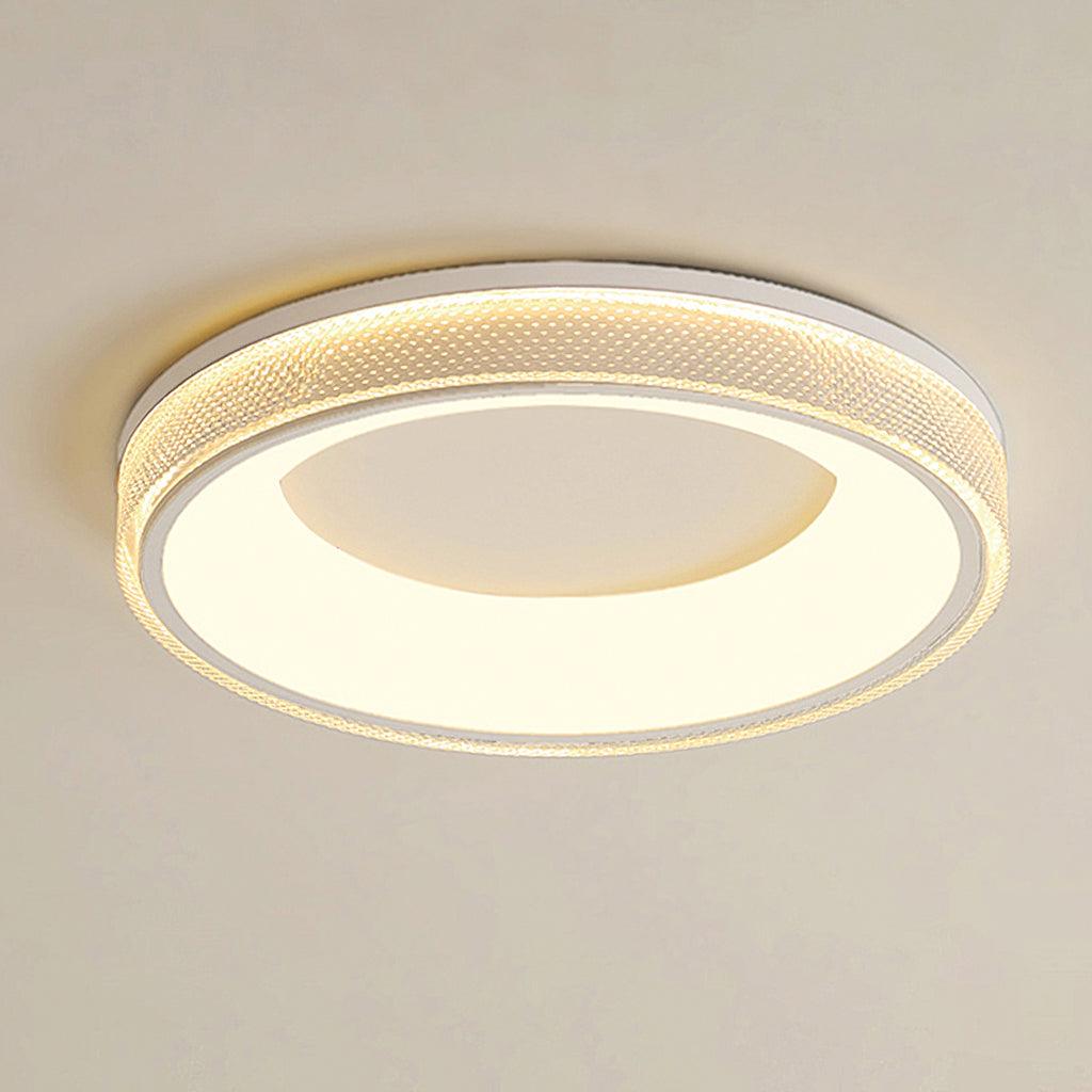 Solara Plafonnier Rond Encastré Minimaliste Chaud