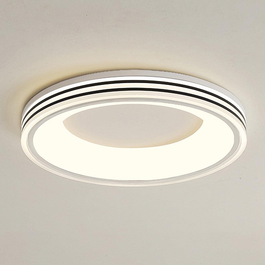 Solara Plafonnier Rond Encastré Minimaliste Chaud
