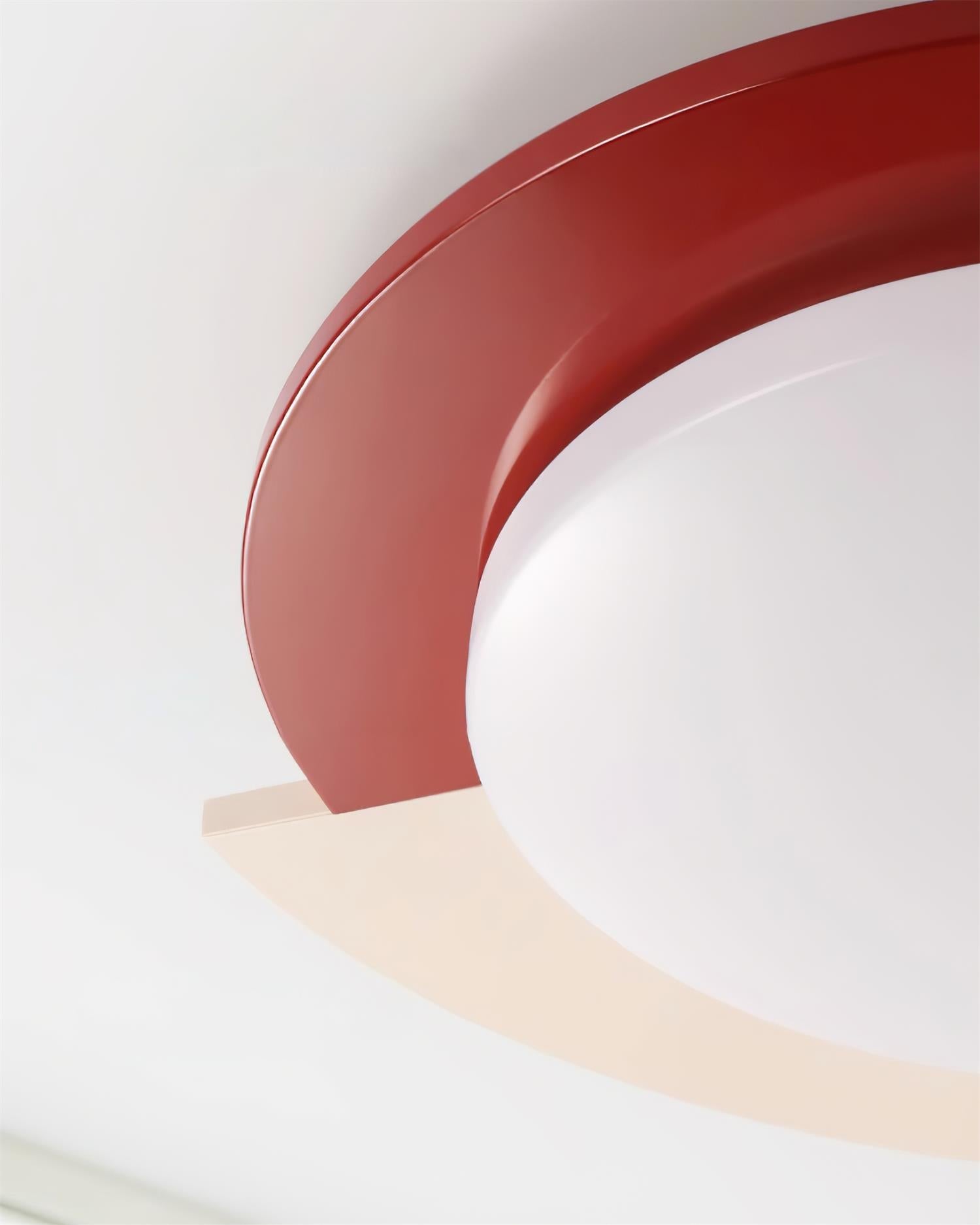 Toina Plafonnier Ronde Deux Tons Moderne Minimaliste