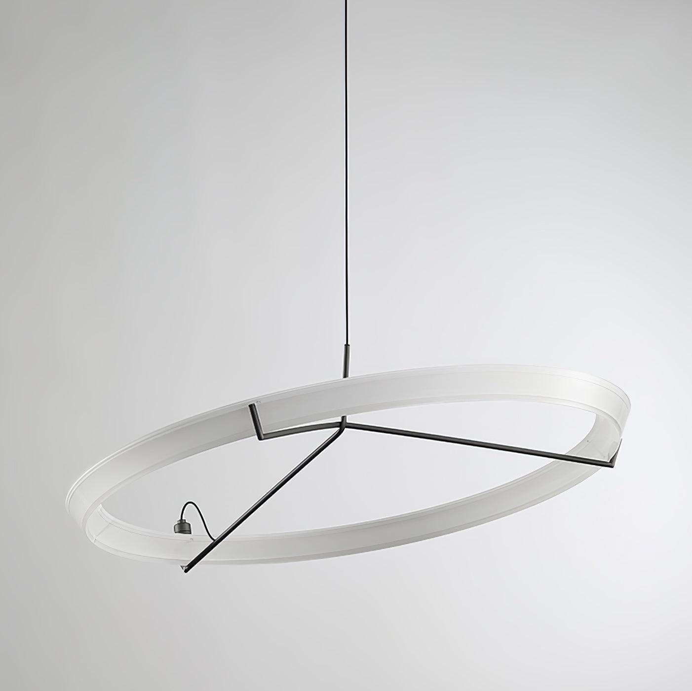 Vielle Lampe Suspendue Circulaire Élégante Moderne Ronde