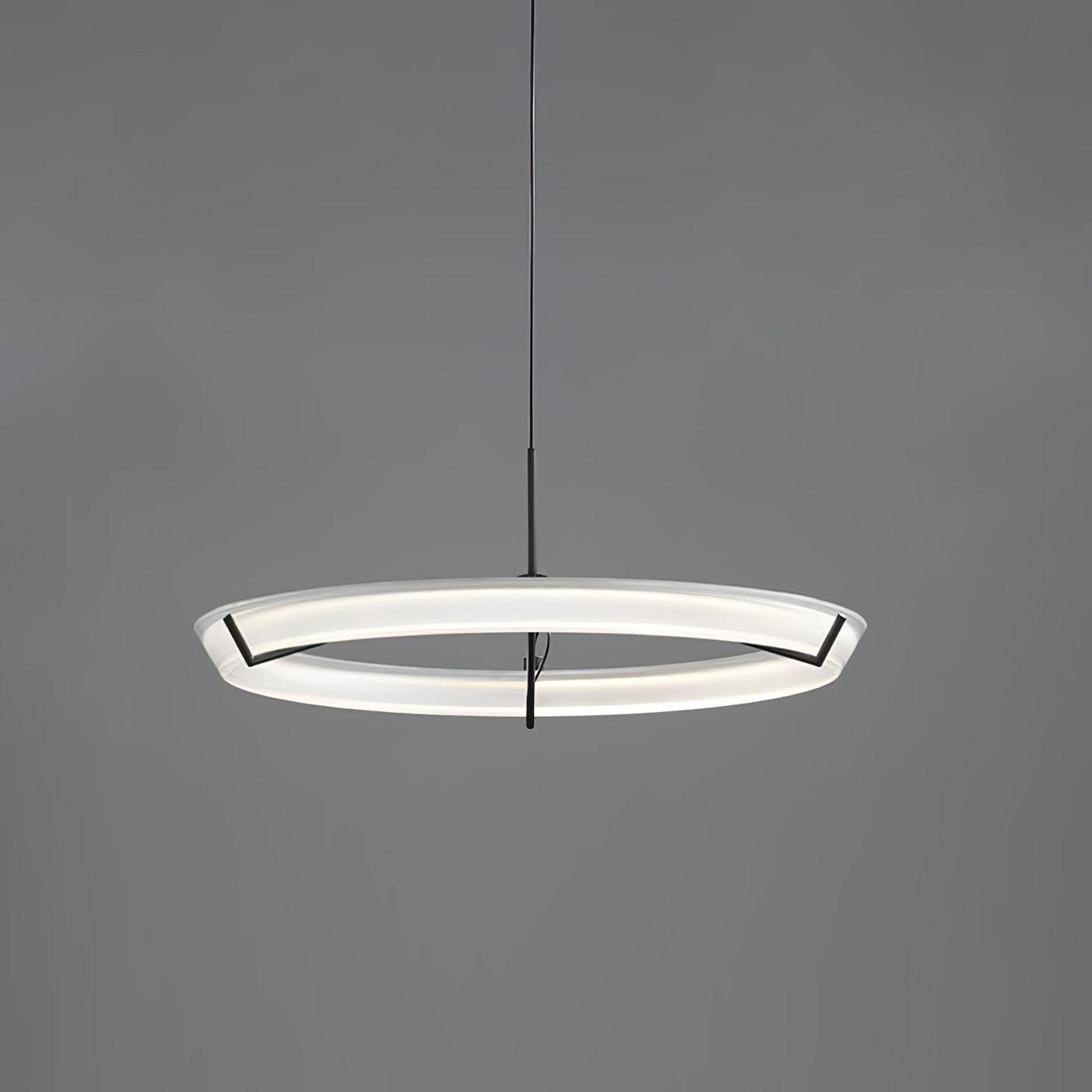 Vielle Lampe Suspendue Circulaire Élégante Moderne Ronde