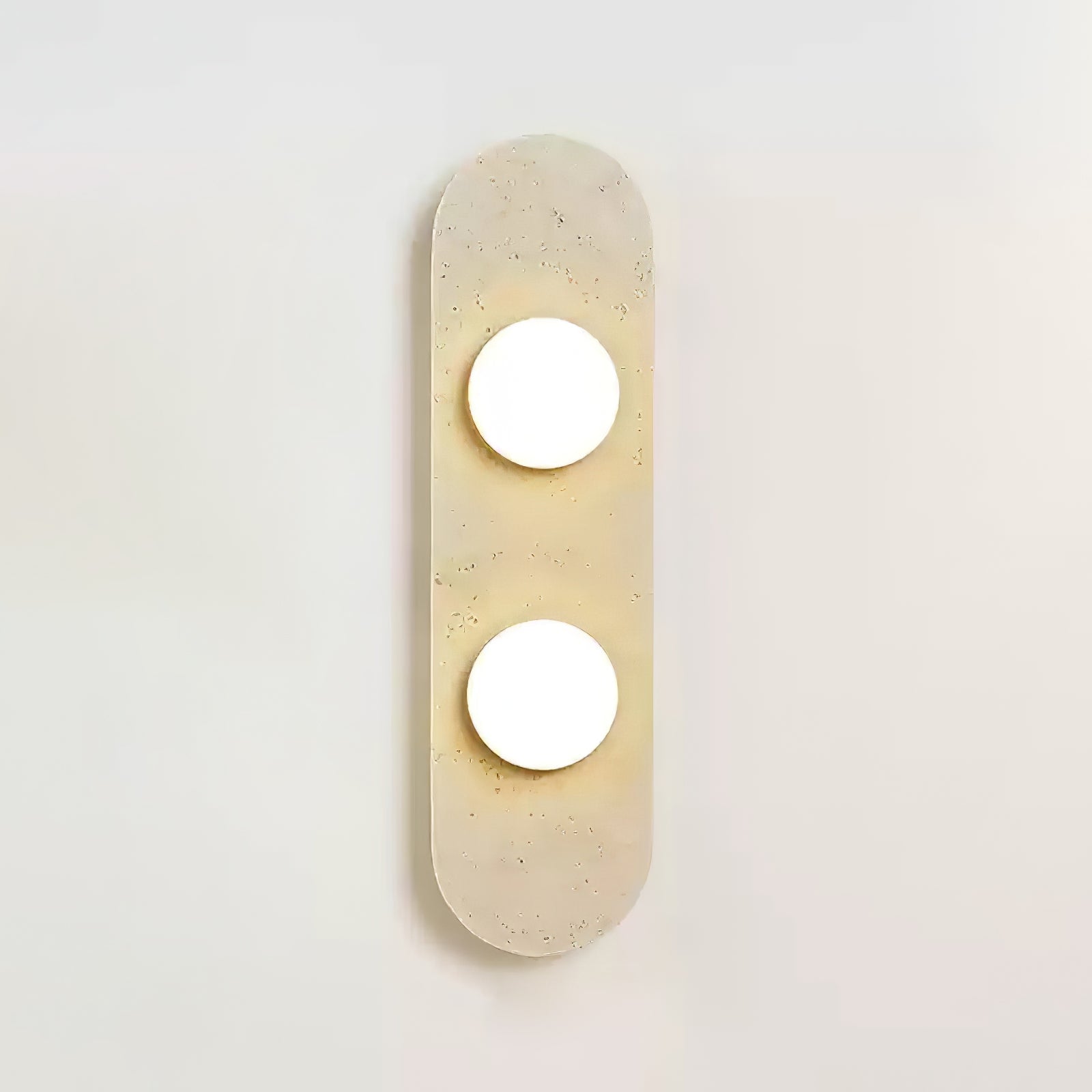 Zasoliel Applique Murale Minimaliste en Travertin