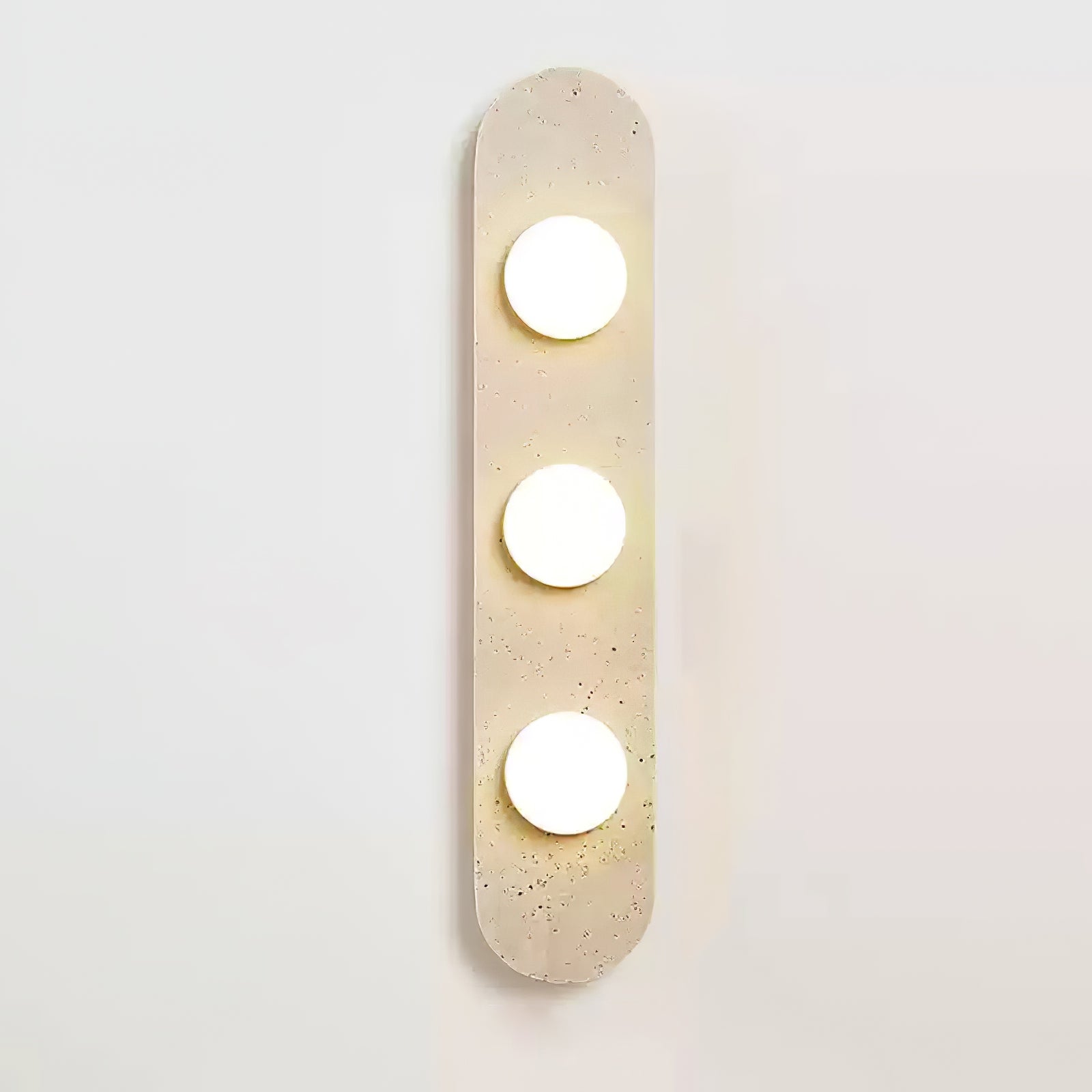 Zasoliel Applique Murale Minimaliste en Travertin