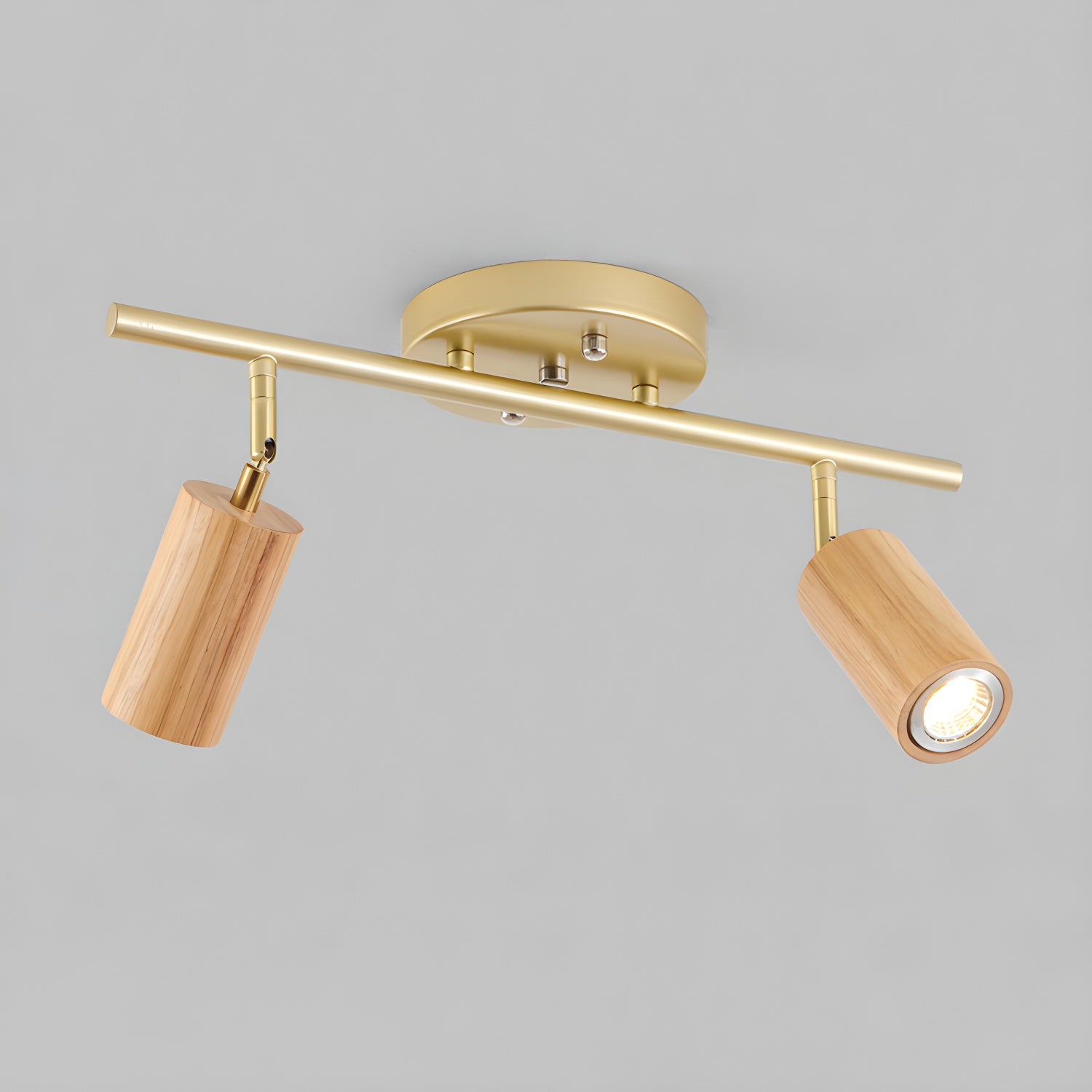 Usolila Lampe Plafonnier Moderne Minimaliste en Bois