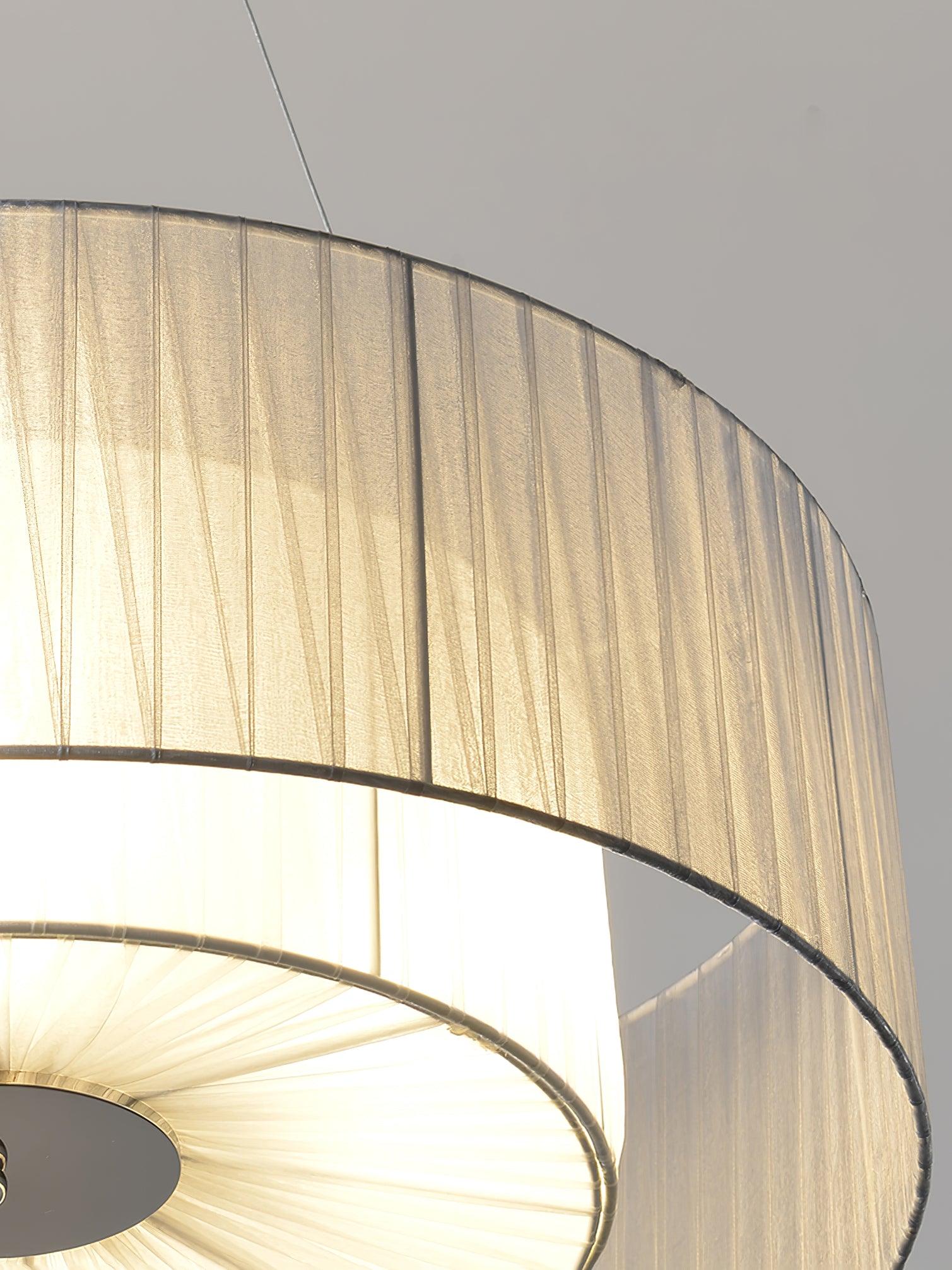 Leo Suspension Moderne en Tissu