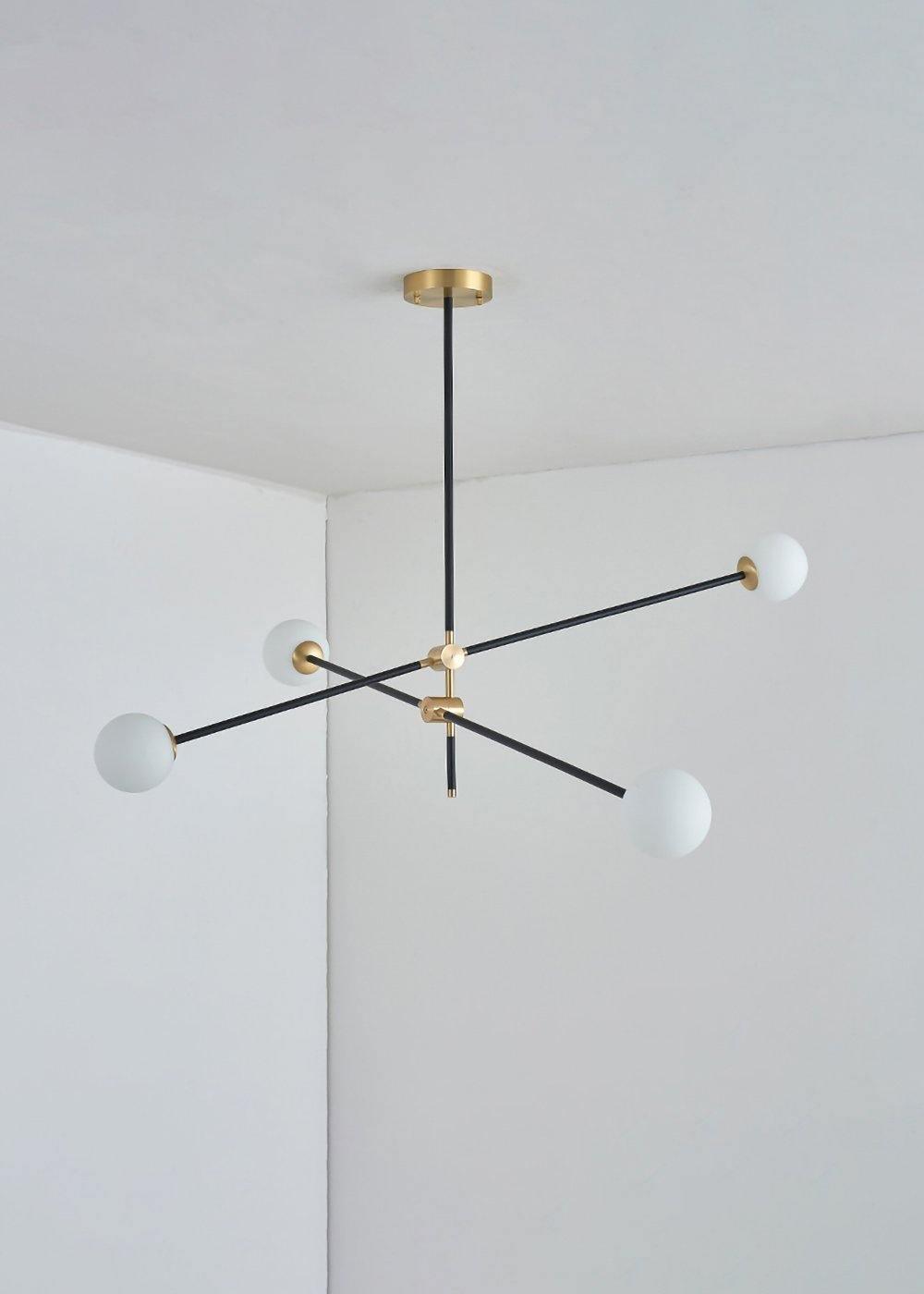 LustraLustre SI Laiton Verre Globe