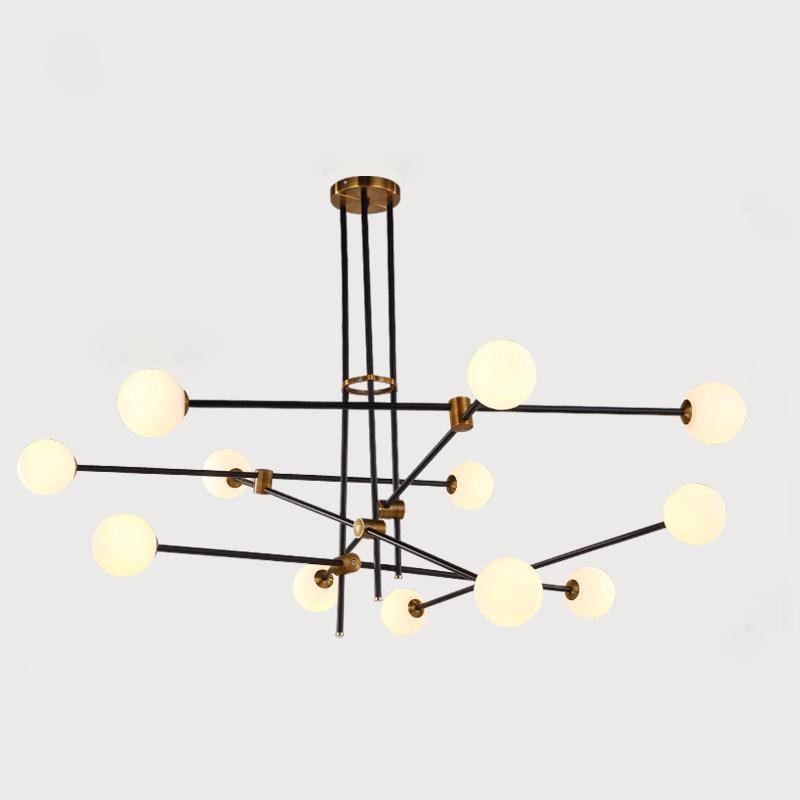 LustraLustre SI Laiton Verre Globe
