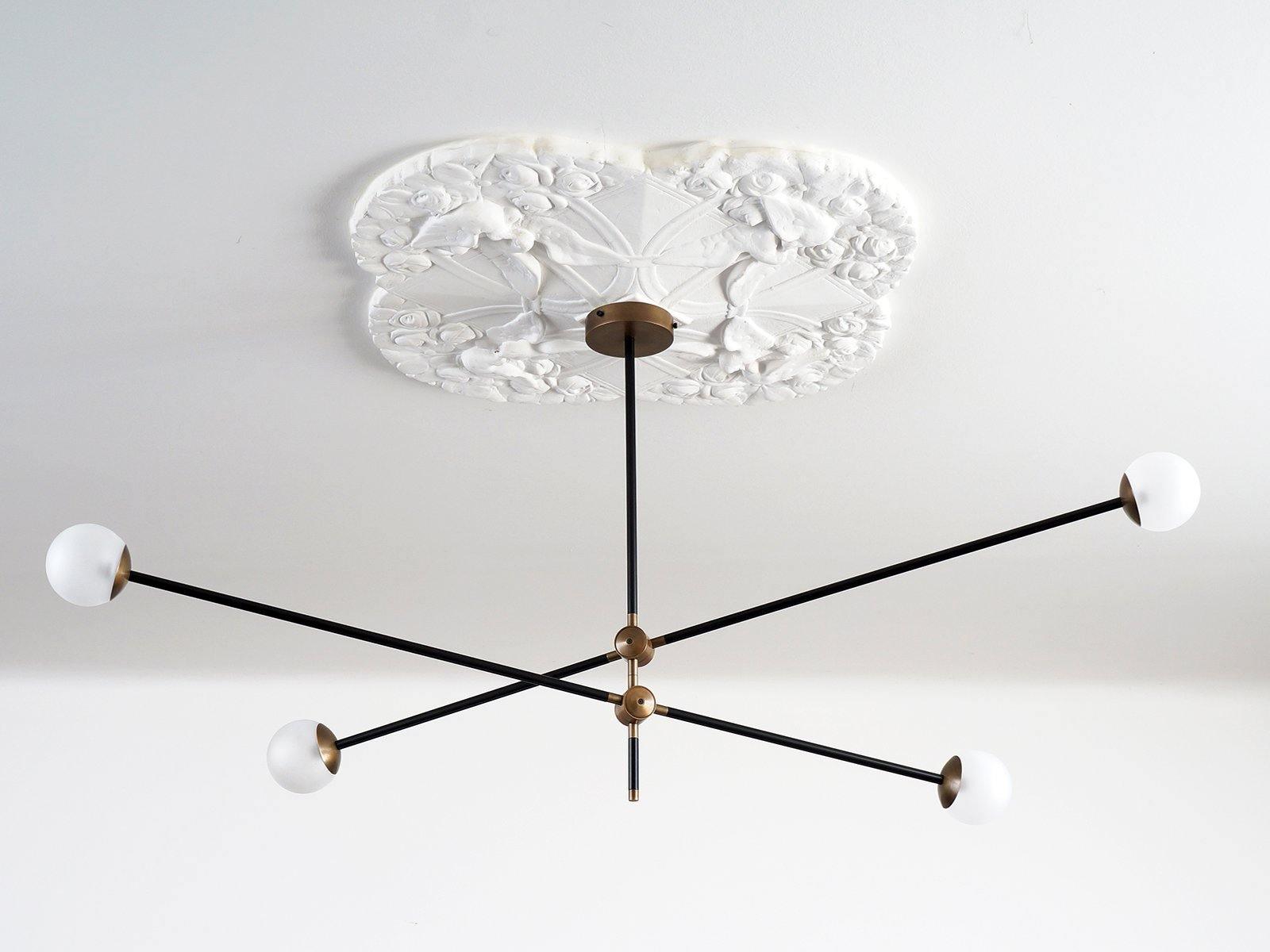 LustraLustre SI Laiton Verre Globe