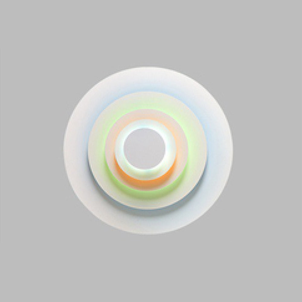 Noen Applique Murale Moderne Multicolore. Rose/Bleu/Jaune. Salon