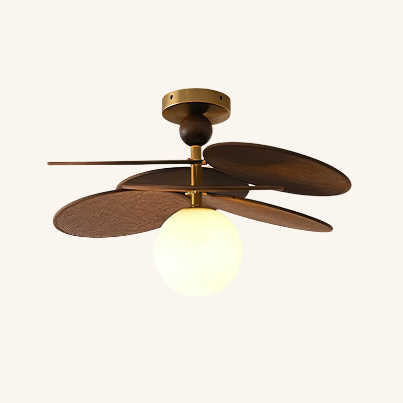 Eldo Lampe Plafond à Lames en Bois