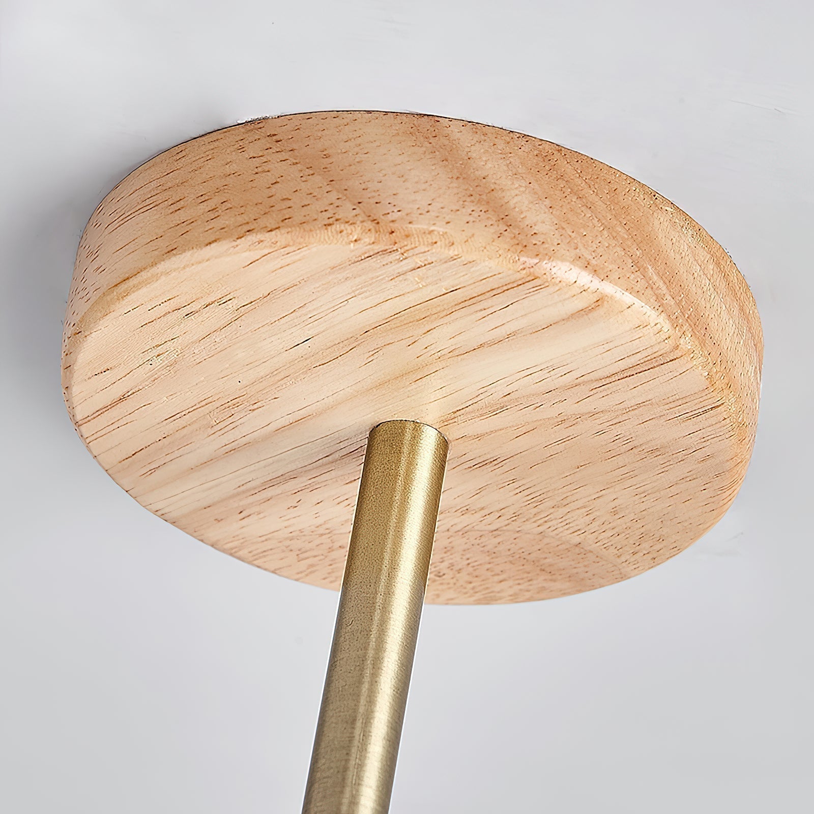 Syraeia Lampe de Plafond en Bois et Travertin Moderne Minimaliste