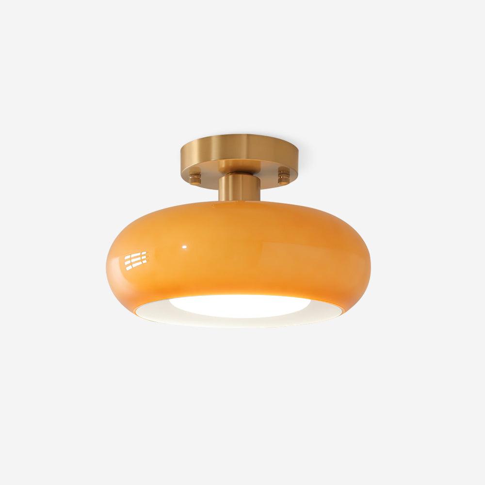 Aveline Plafonnier en Verre Moderne