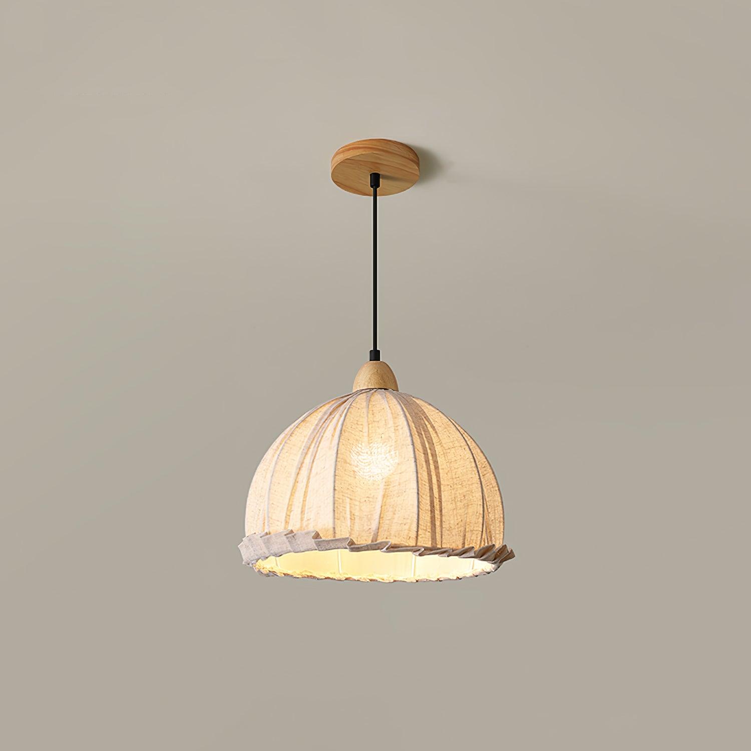 Shell Suspension Minimaliste en Bois