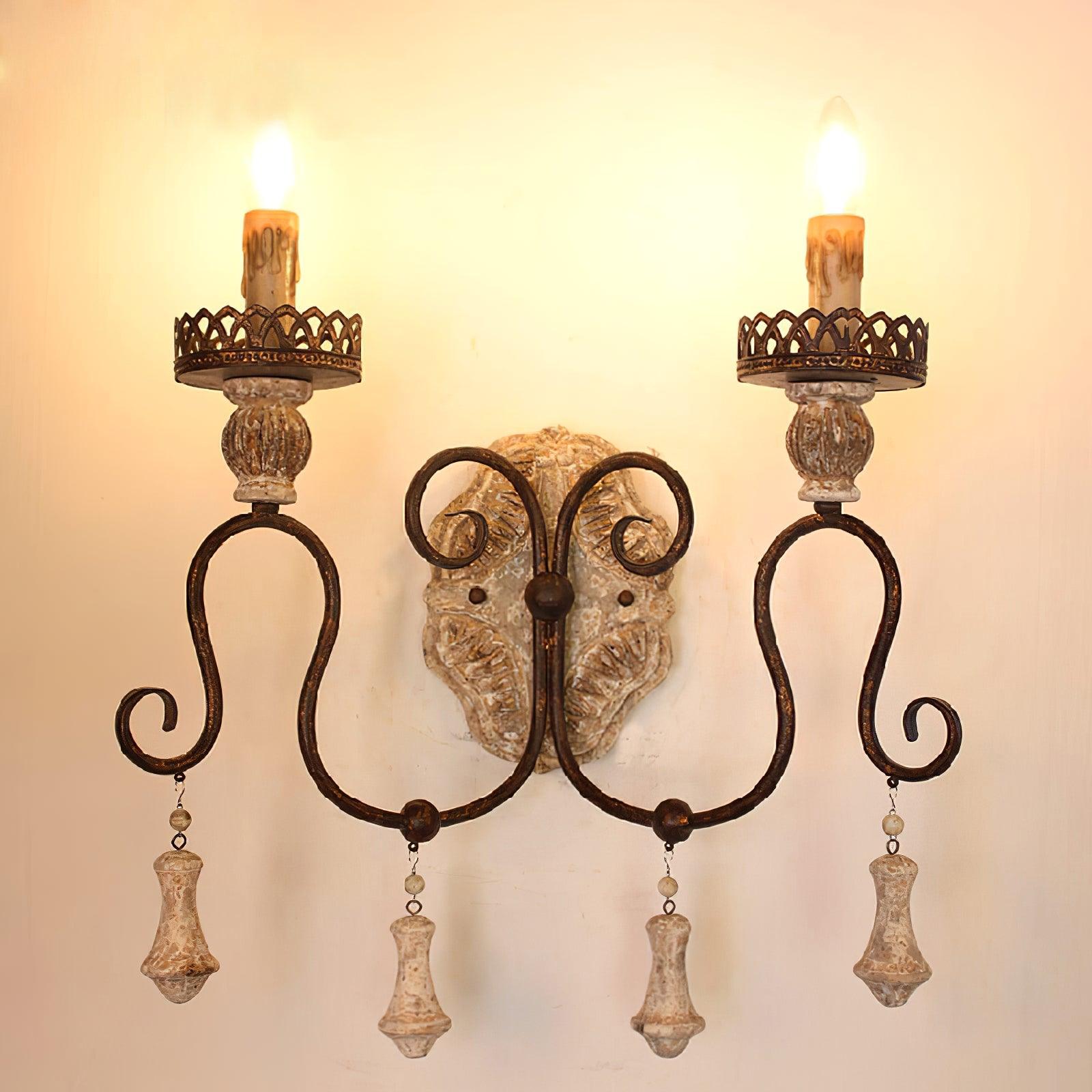 Aurzore Applique Murale Traditionnelle Mid-Century