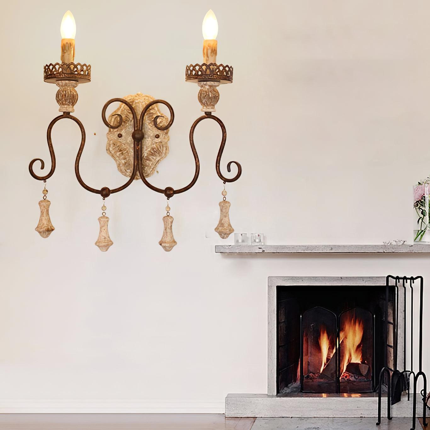 Aurzore Applique Murale Traditionnelle Mid-Century