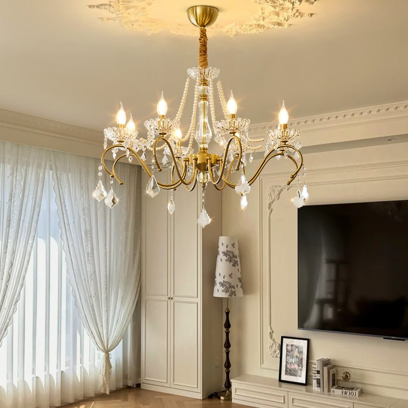 Vavenus Lustre Postmoderne de Luxe en Cristal Artistique