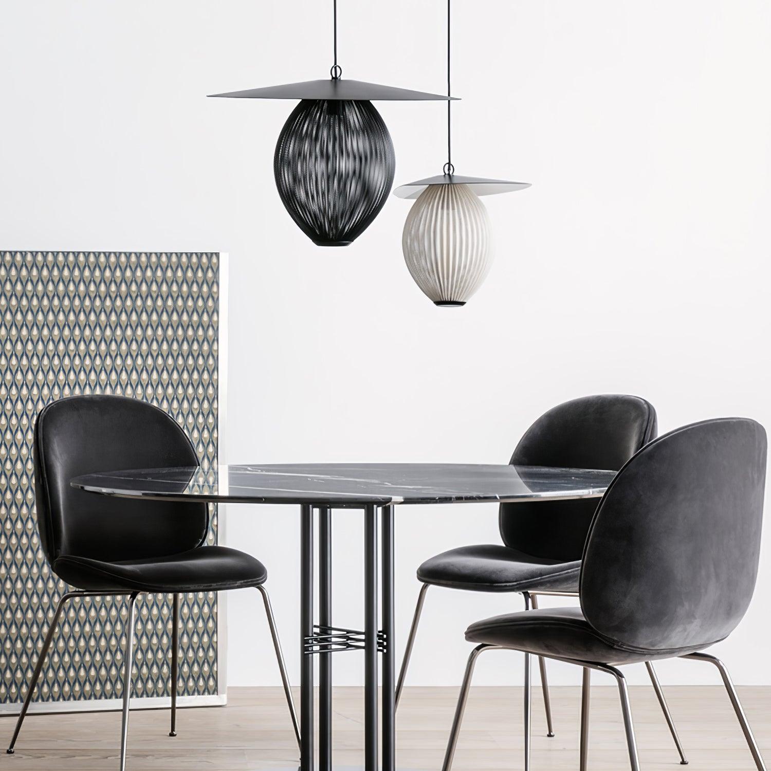 Hikari Suspension Lampe en Aluminium