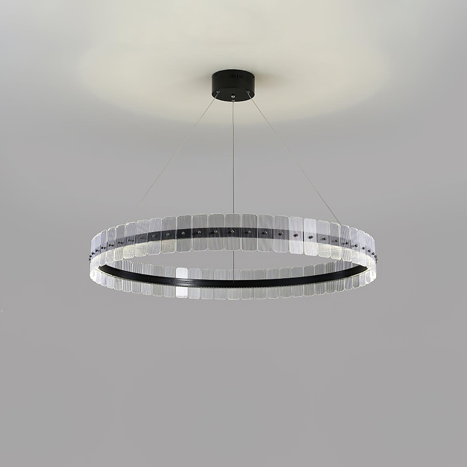 Lustra Lustre Saturno LED avec Blocs Acryliques