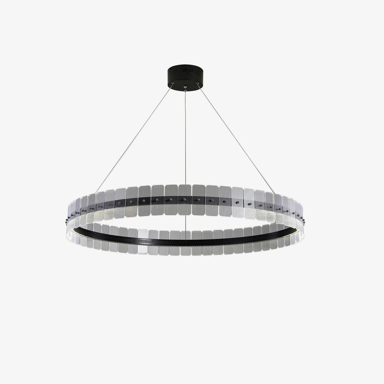 Lustra Lustre Saturno LED avec Blocs Acryliques