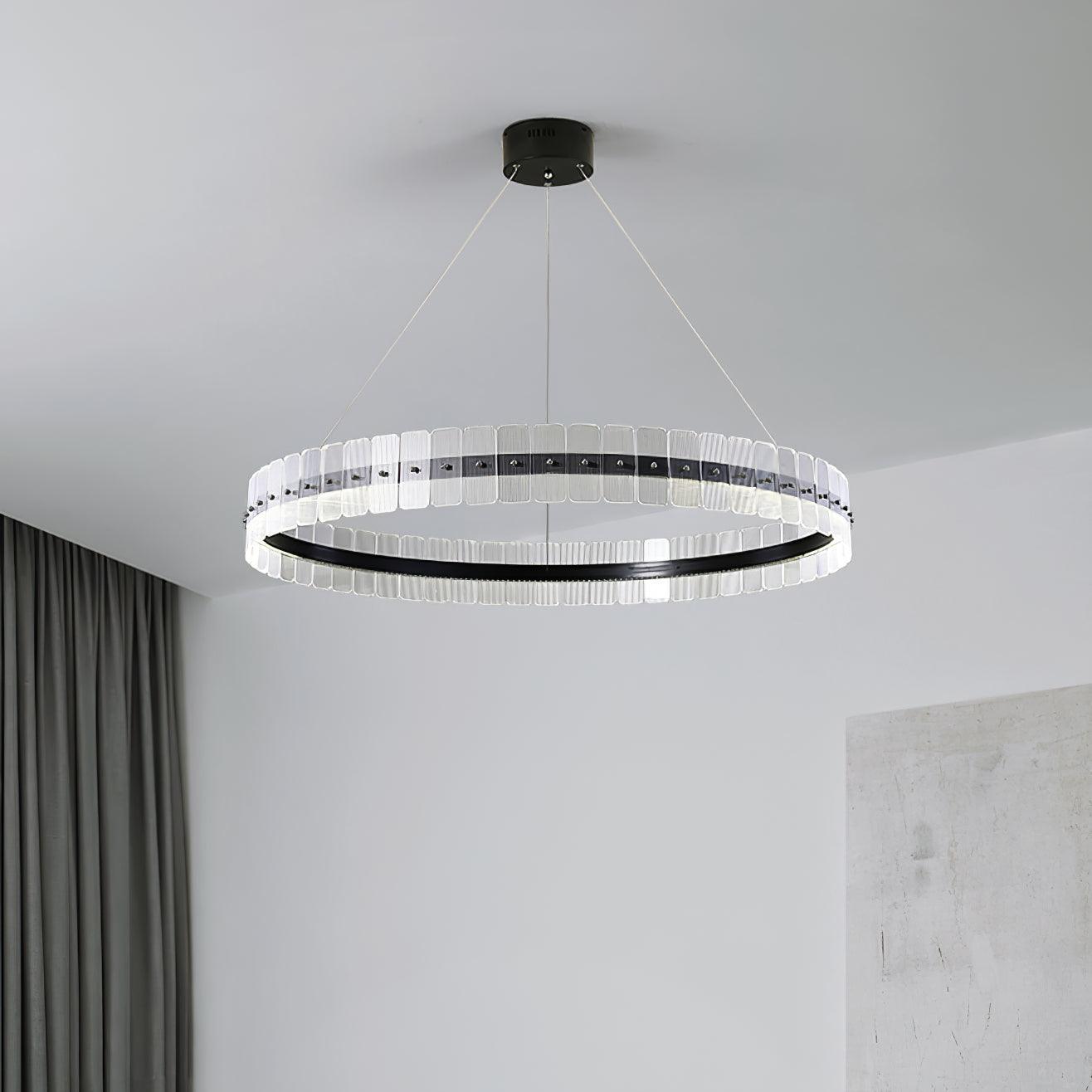 Lustra Lustre Saturno LED avec Blocs Acryliques