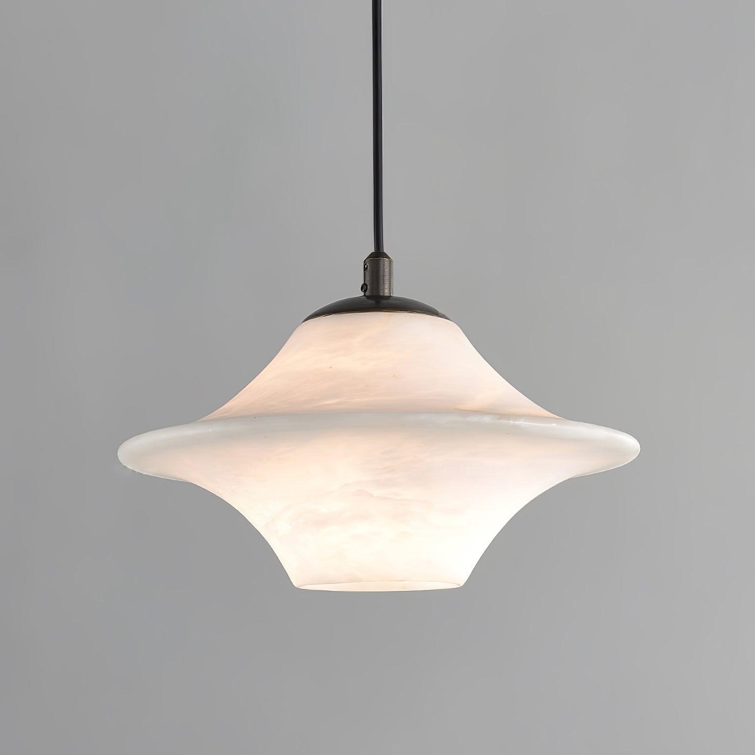 Elvina Suspension Moderne en Albâtre