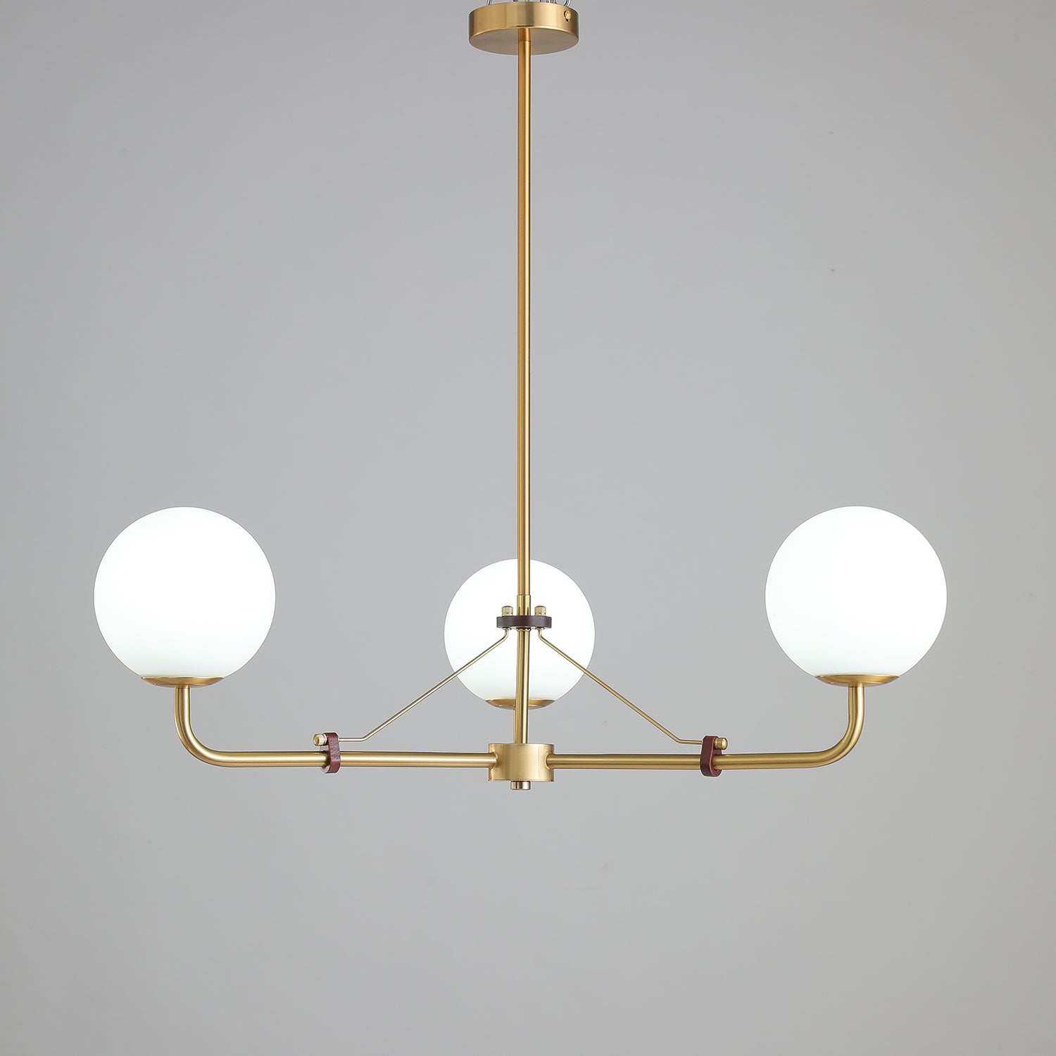 Lustra Lustre Laiton Globe Savanna Élégant