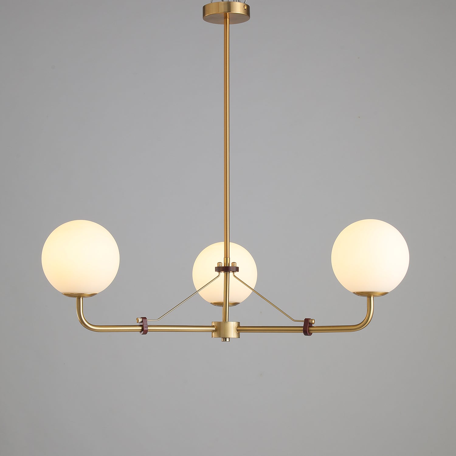Lustra Lustre Laiton Globe Savanna Élégant