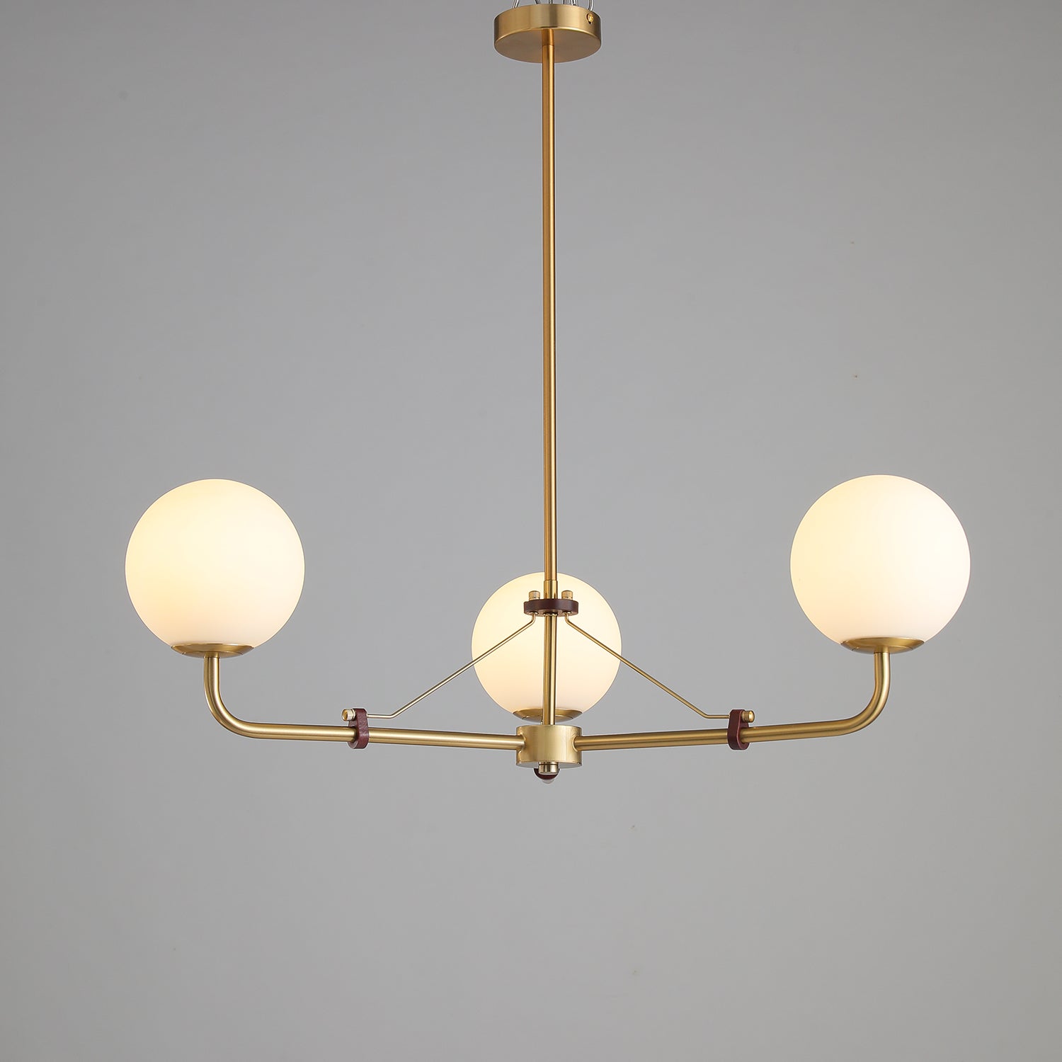 Lustra Lustre Laiton Globe Savanna Élégant