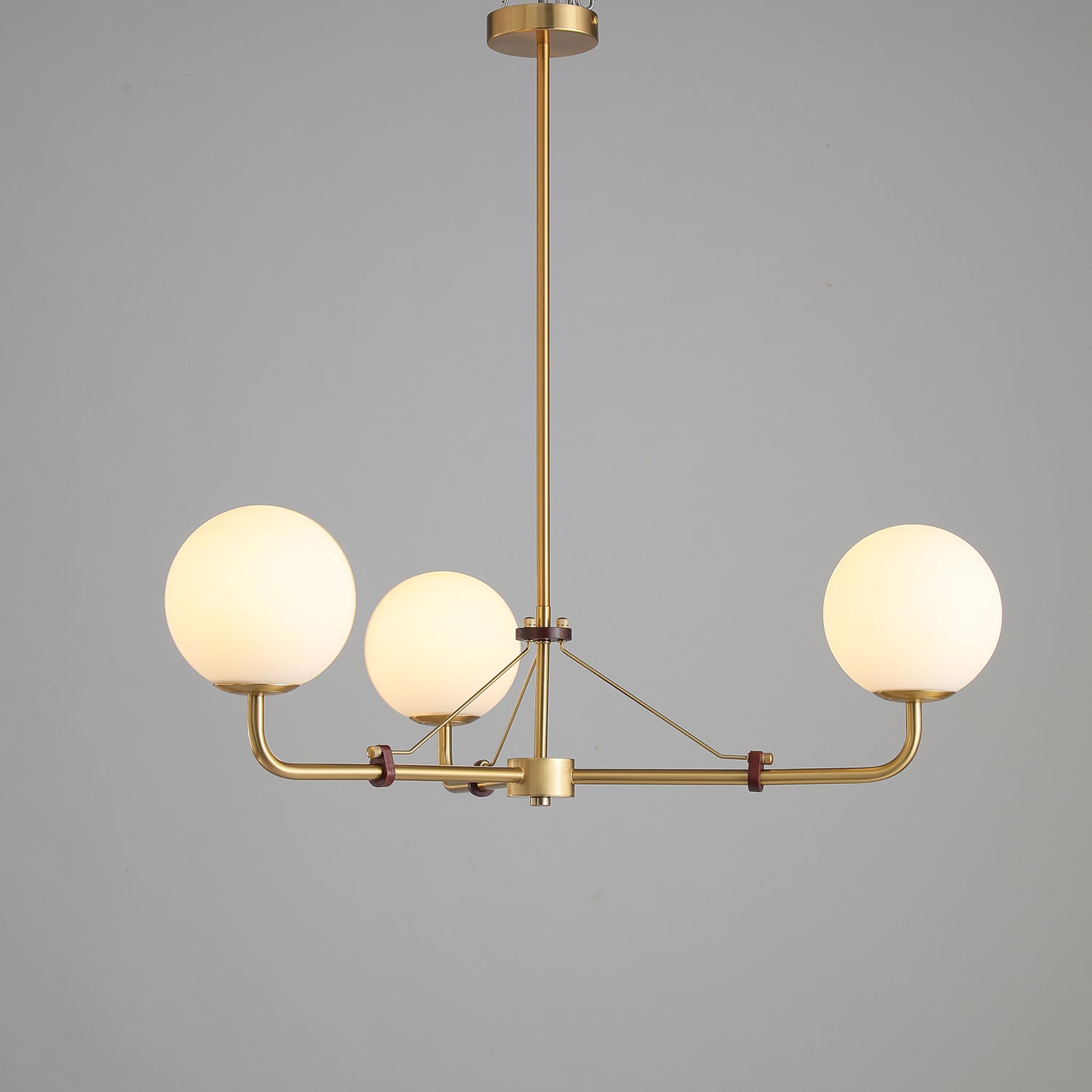 Lustra Lustre Laiton Globe Savanna Élégant