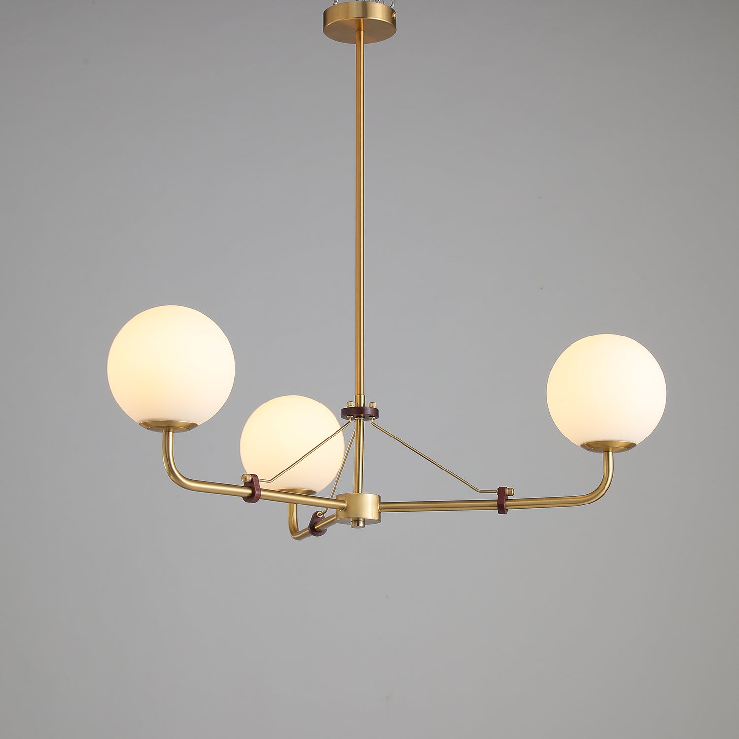 Lustra Lustre Laiton Globe Savanna Élégant