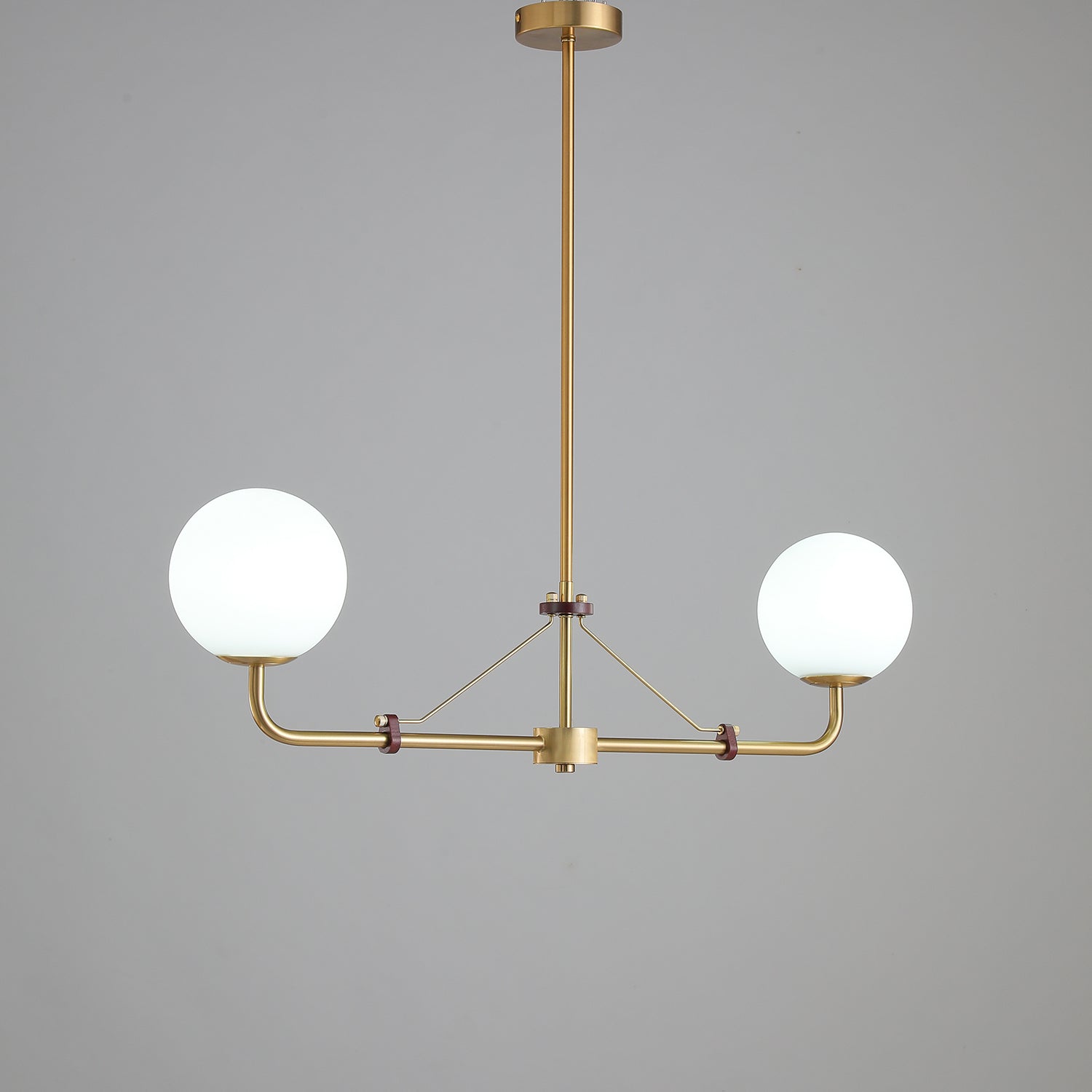 Lustra Lustre Laiton Globe Savanna Élégant