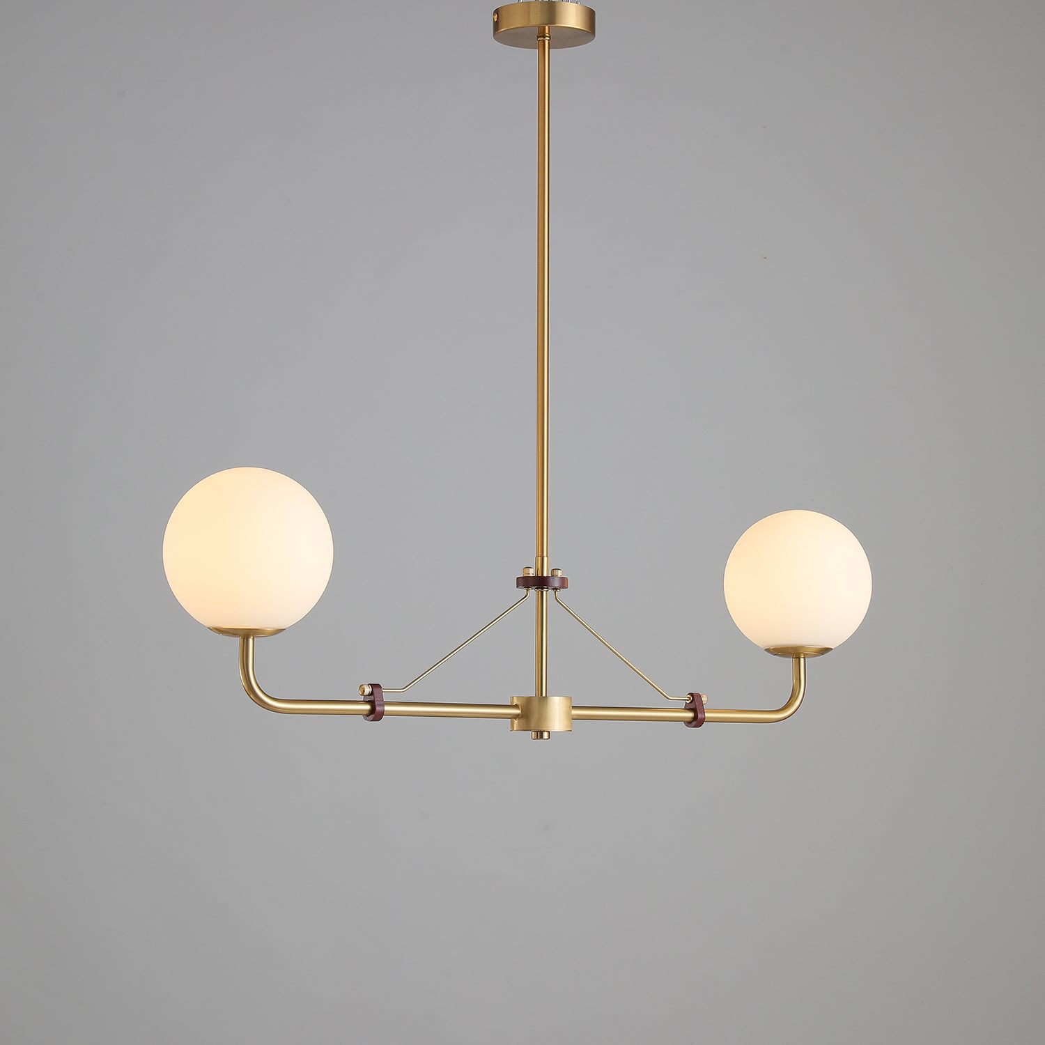 Lustra Lustre Laiton Globe Savanna Élégant