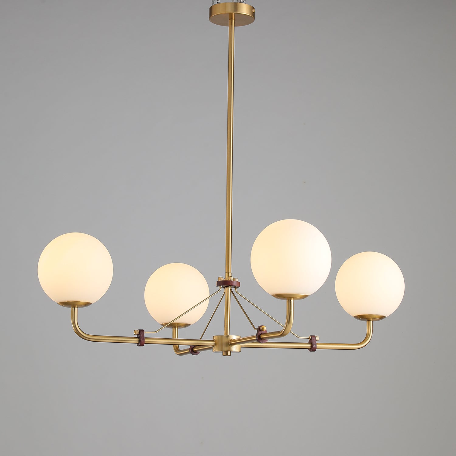 Lustra Lustre Laiton Globe Savanna Élégant