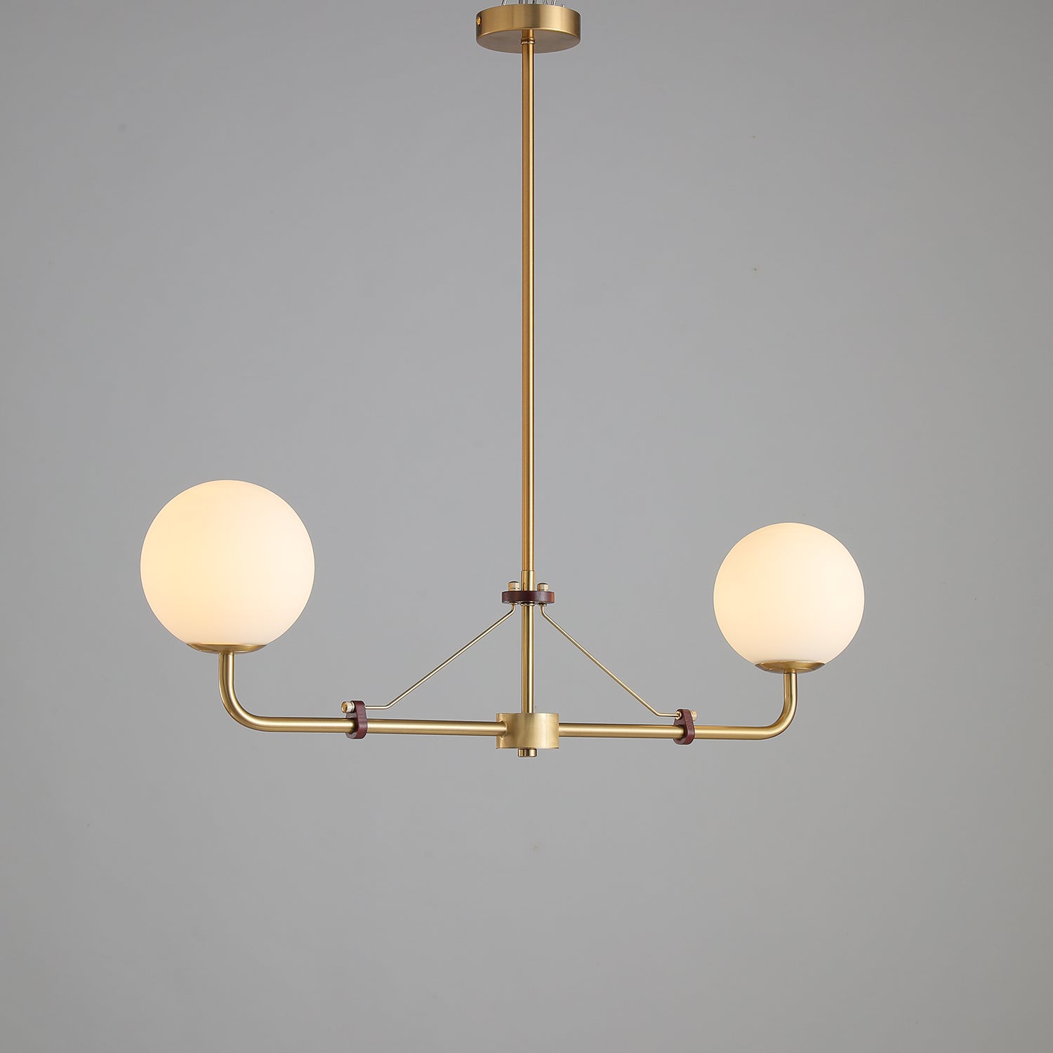 Lustra Lustre Laiton Globe Savanna Élégant