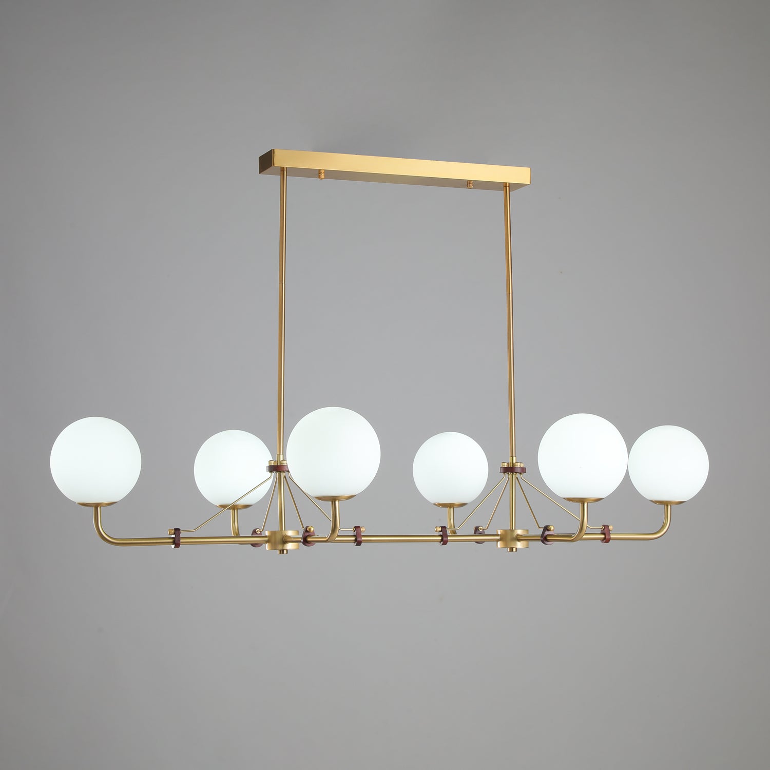 Lustra Lustre Laiton Globe Savanna Élégant