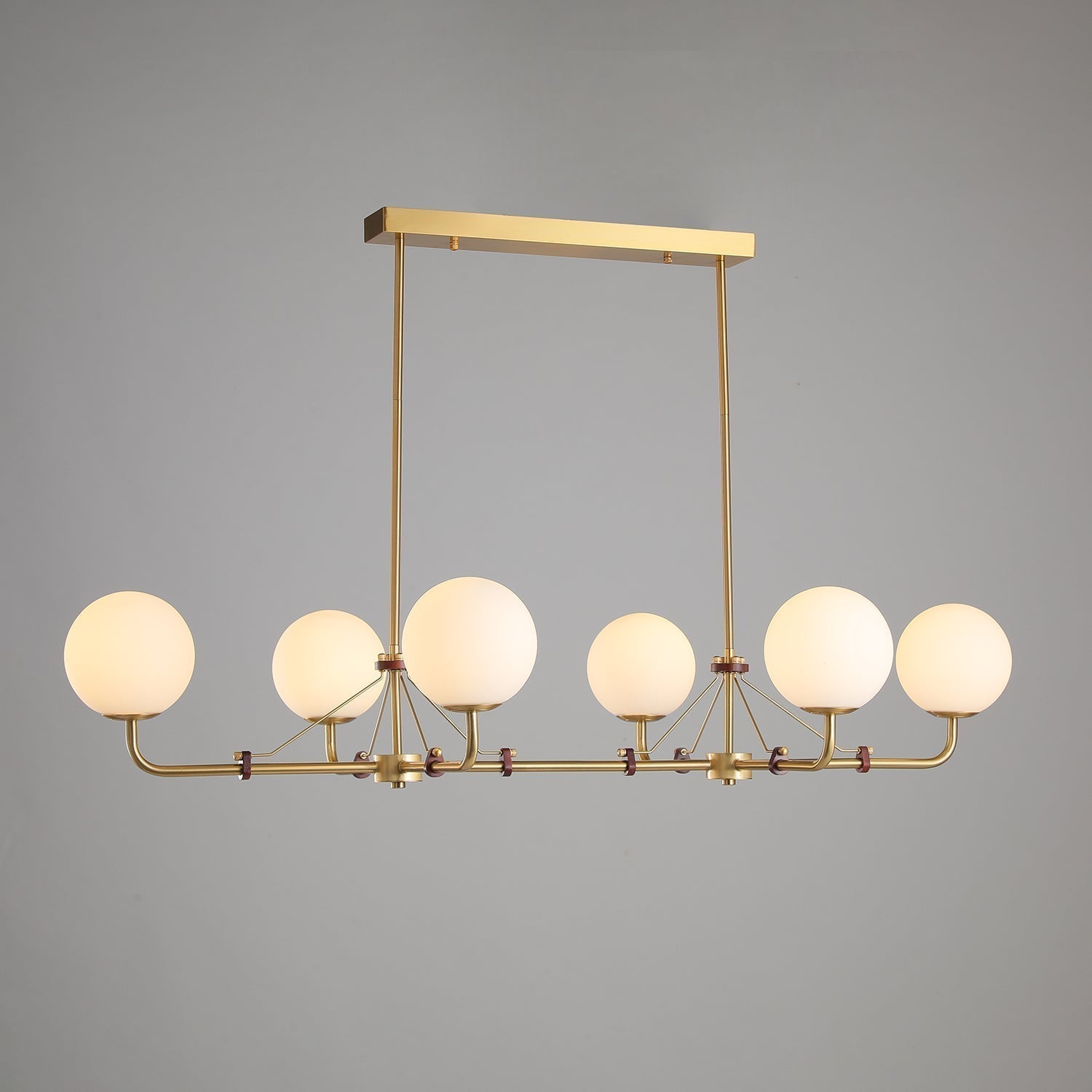 Lustra Lustre Laiton Globe Savanna Élégant
