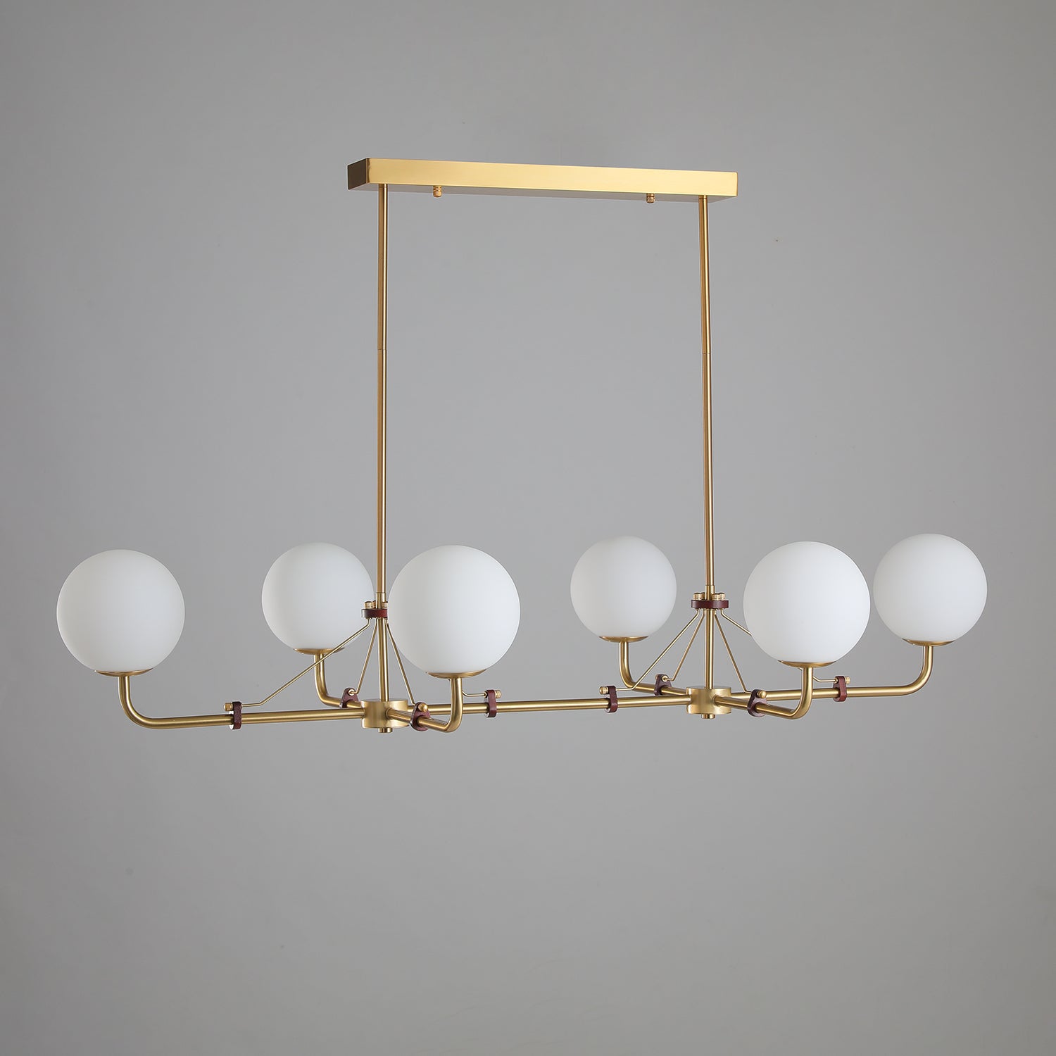 Lustra Lustre Laiton Globe Savanna Élégant
