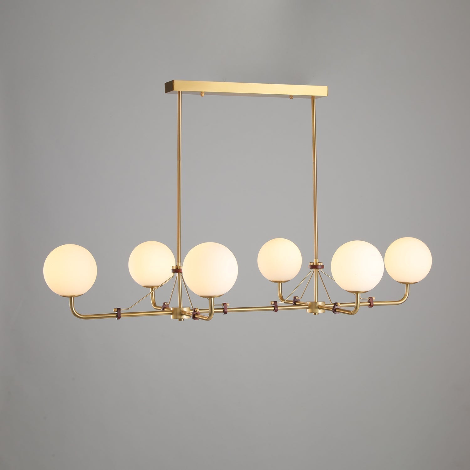 Lustra Lustre Laiton Globe Savanna Élégant