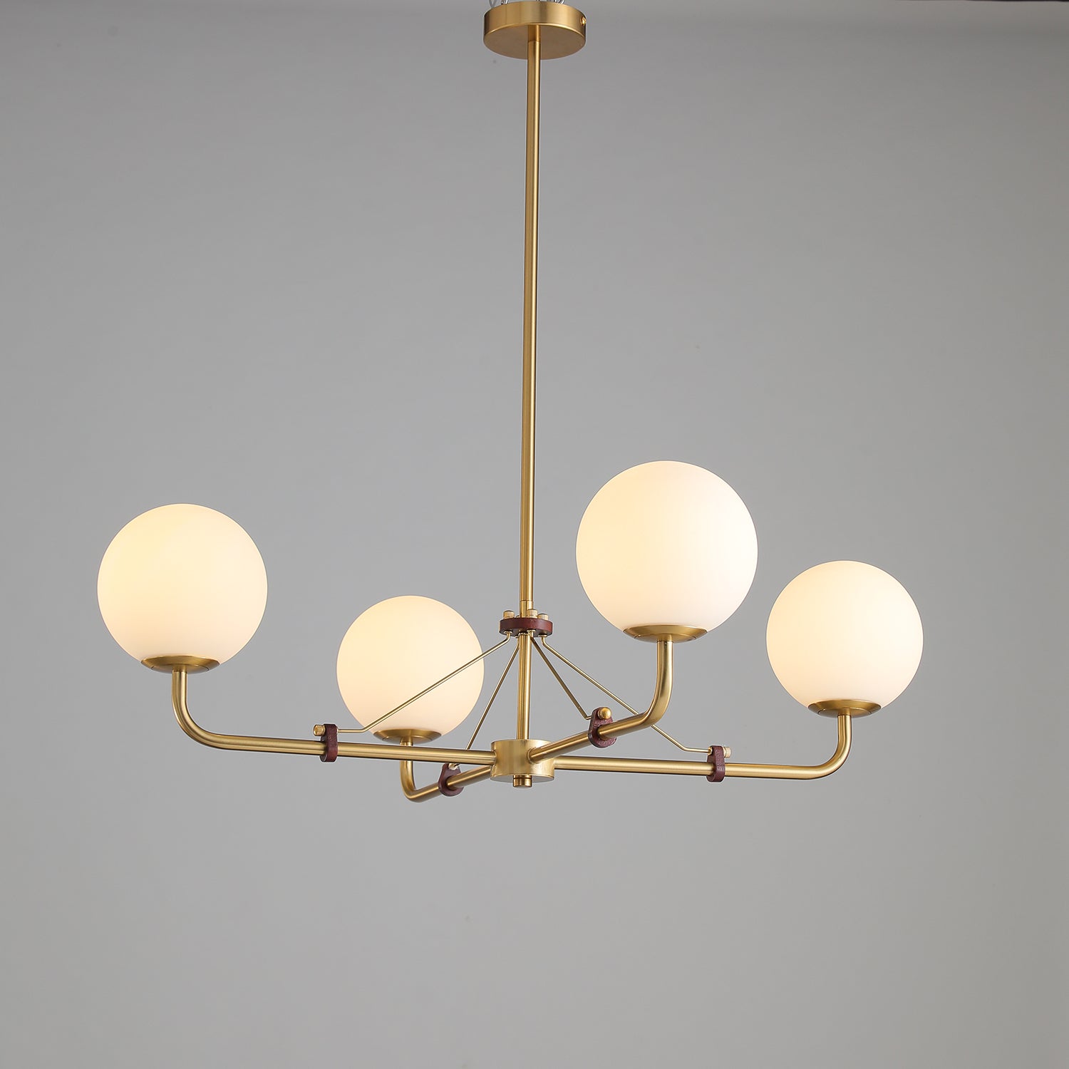 Lustra Lustre Laiton Globe Savanna Élégant