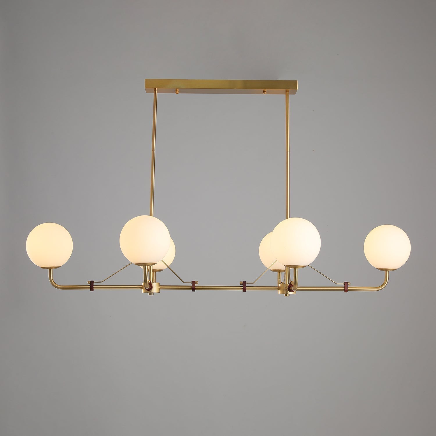 Lustra Lustre Laiton Globe Savanna Élégant