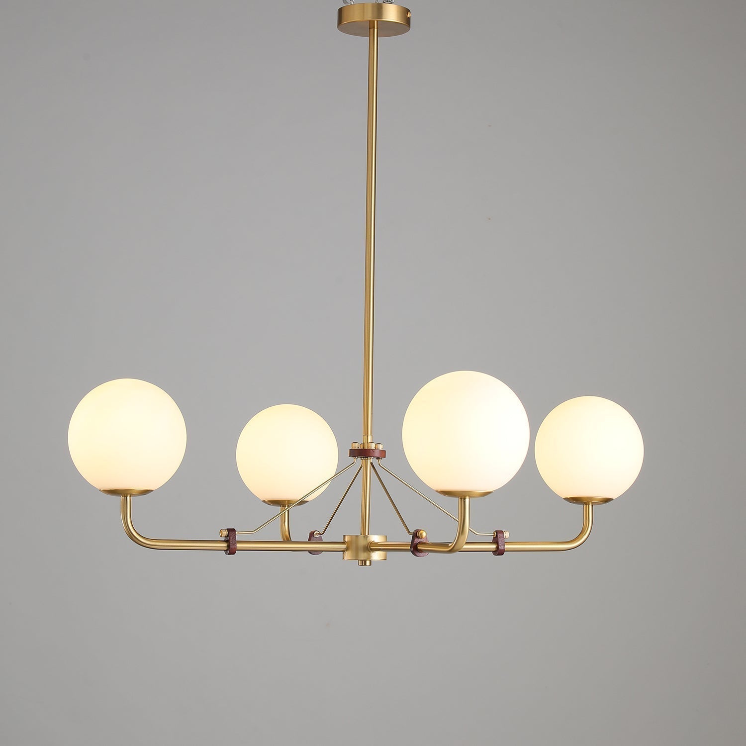 Lustra Lustre Laiton Globe Savanna Élégant