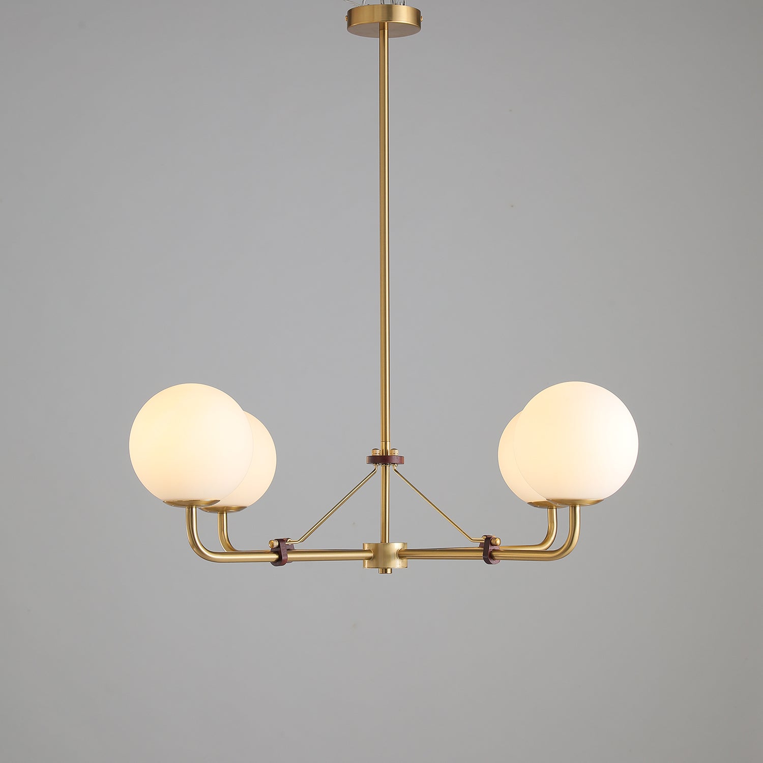 Lustra Lustre Laiton Globe Savanna Élégant