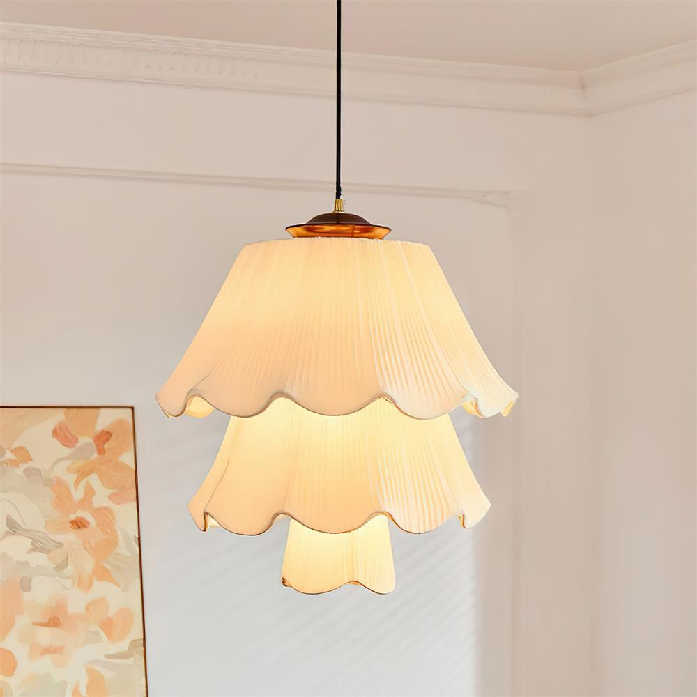 Bella Suspension Minimaliste en Tissu