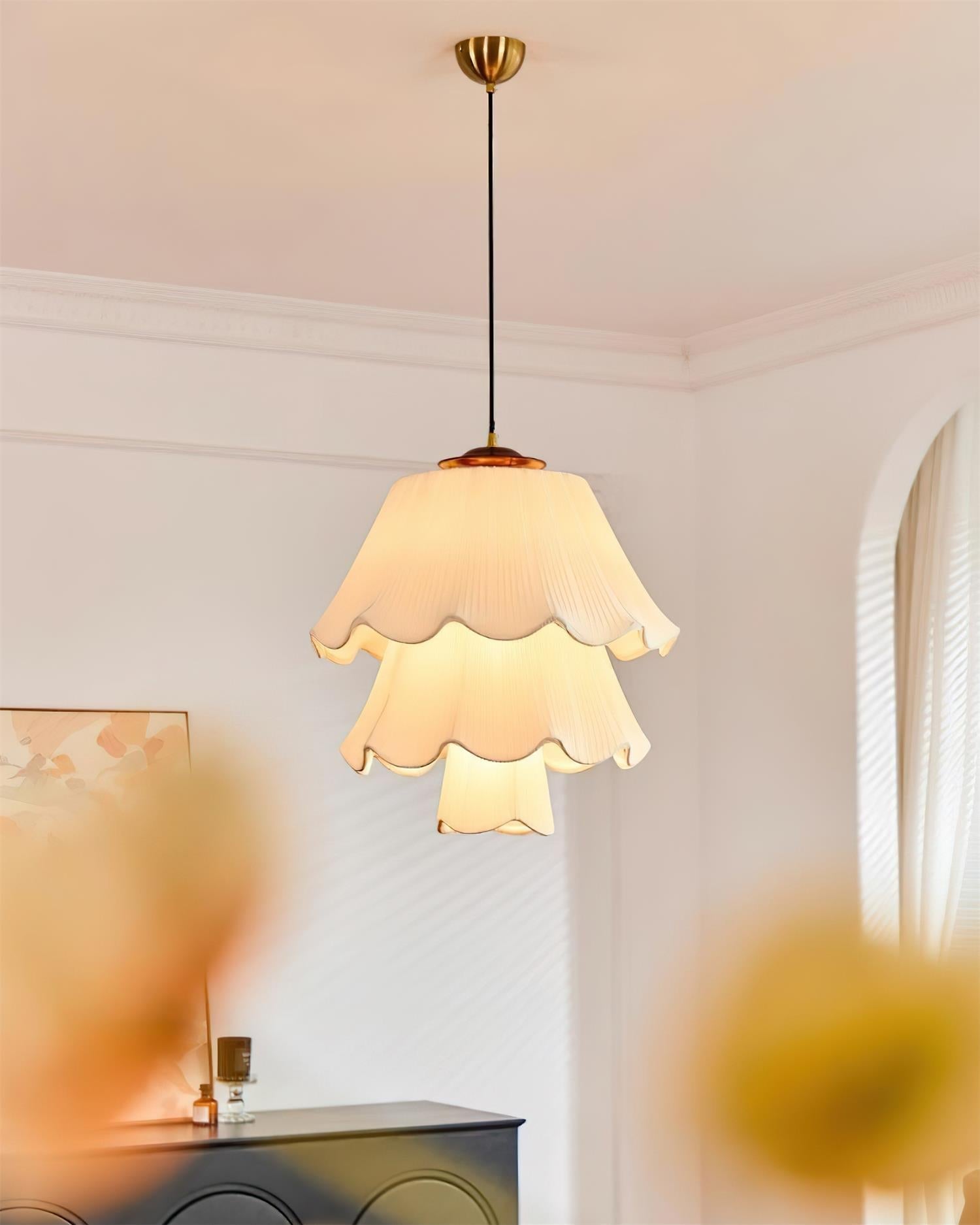 Bella Suspension Minimaliste en Tissu