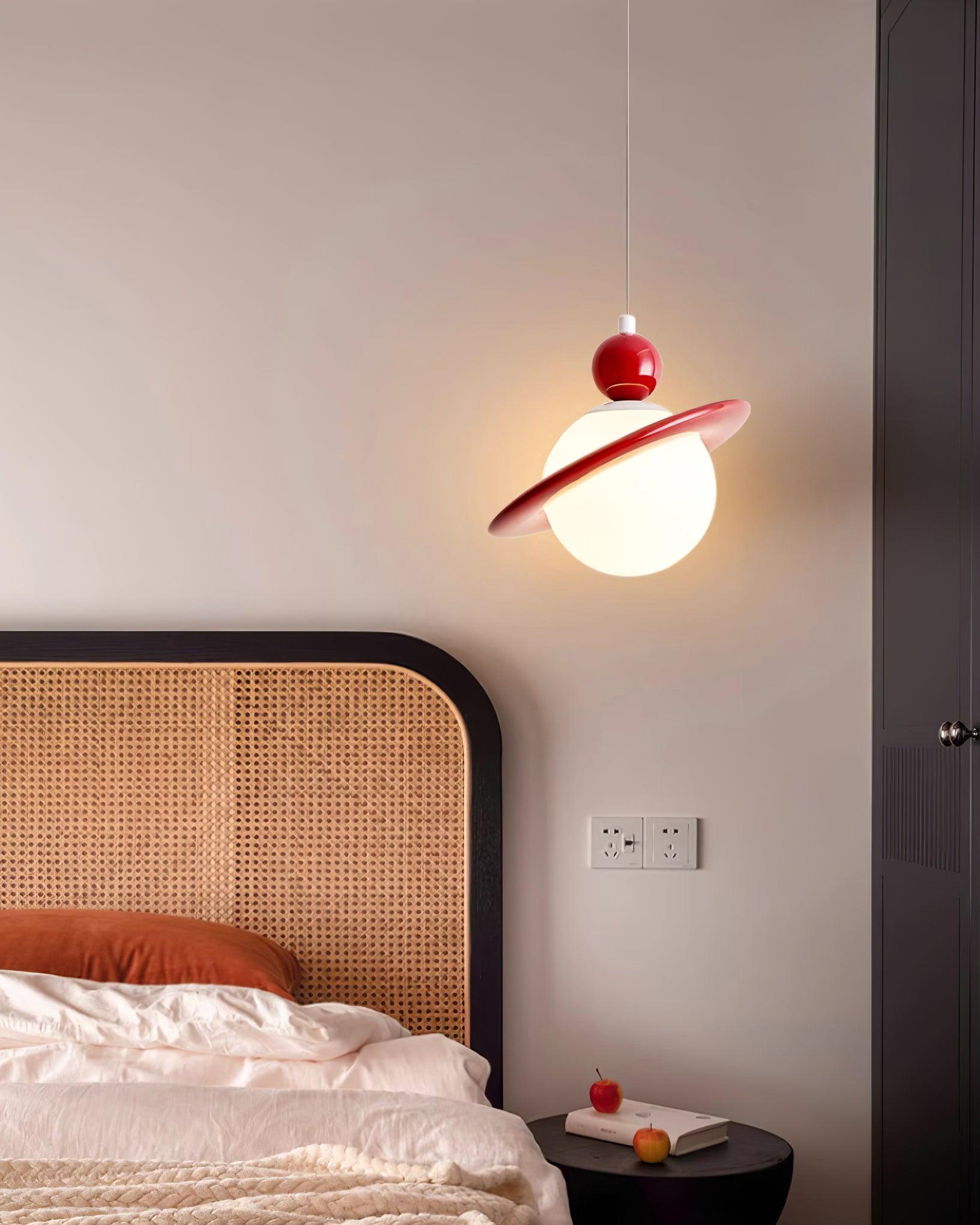 Savie Lampe Suspendue Disque Ajustable Céleste