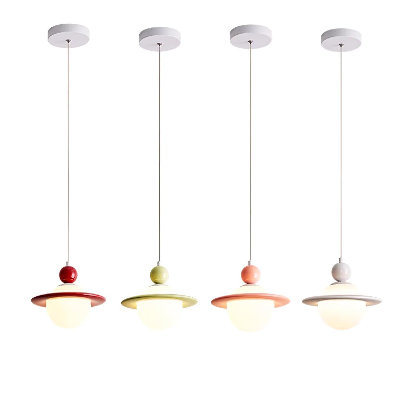Savie Lampe Suspendue Disque Ajustable Céleste