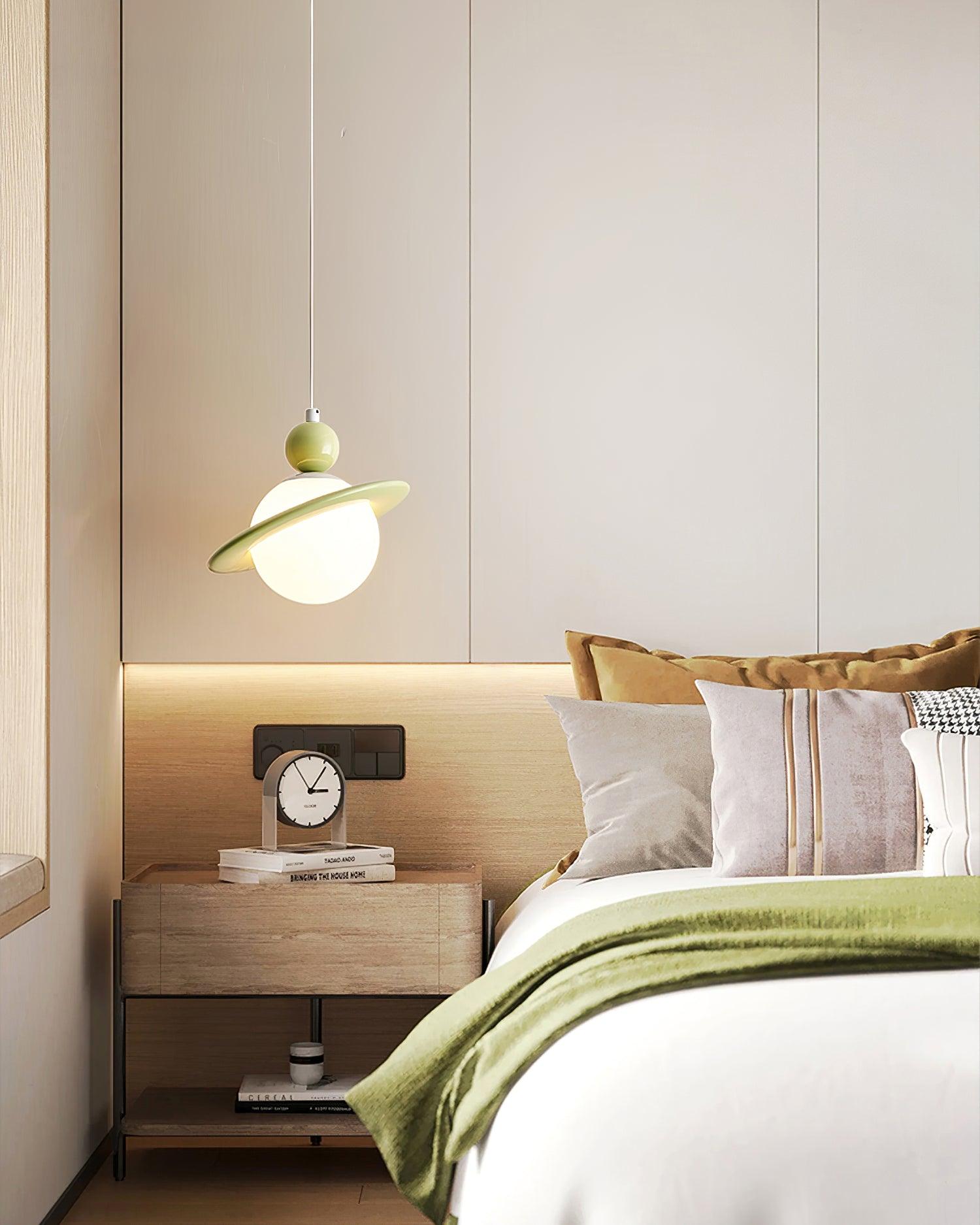 Savie Lampe Suspendue Disque Ajustable Céleste