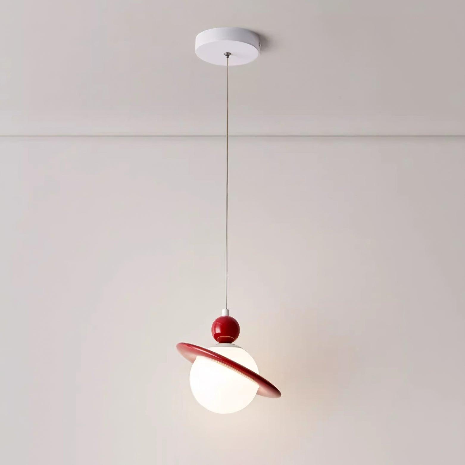 Savie Lampe Suspendue Disque Ajustable Céleste